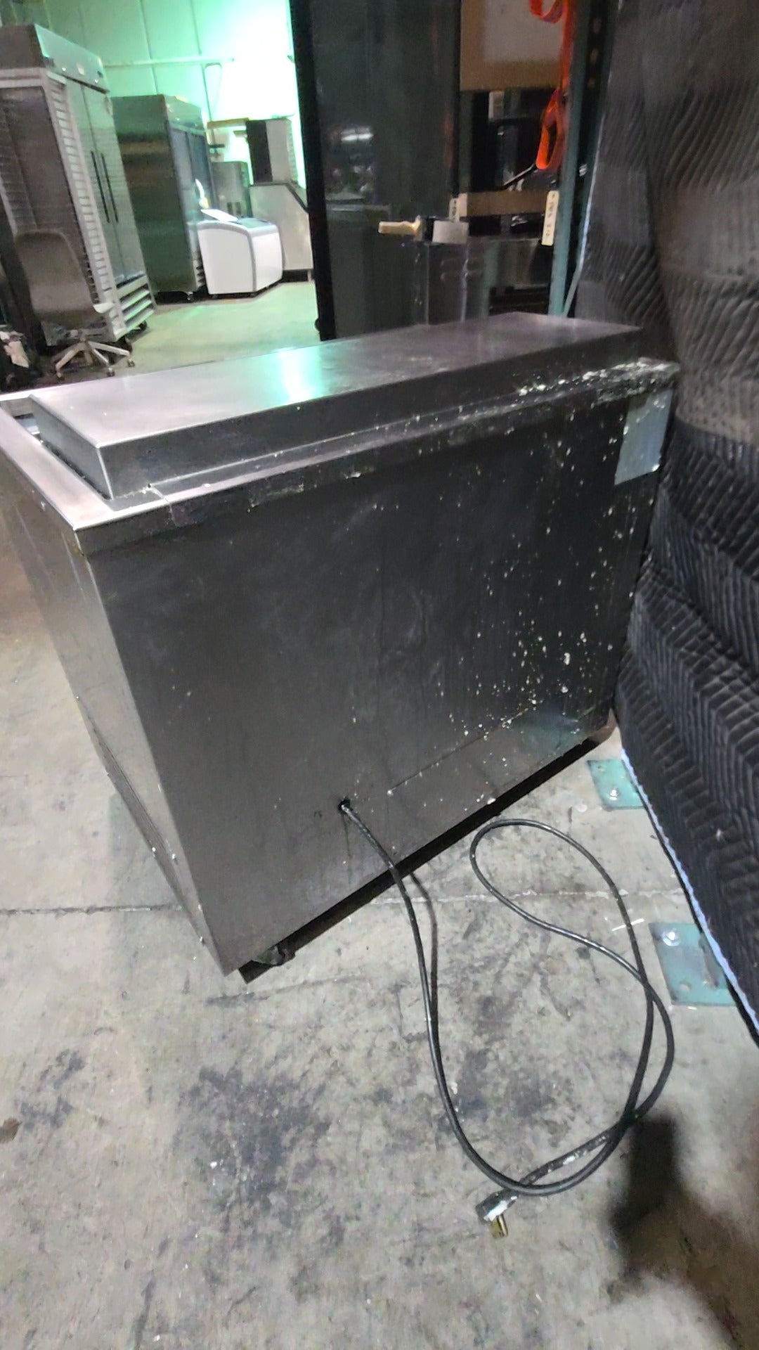 Wasserstrom Refrigerated Well, Self-Contained, On Casters Stainless Steel