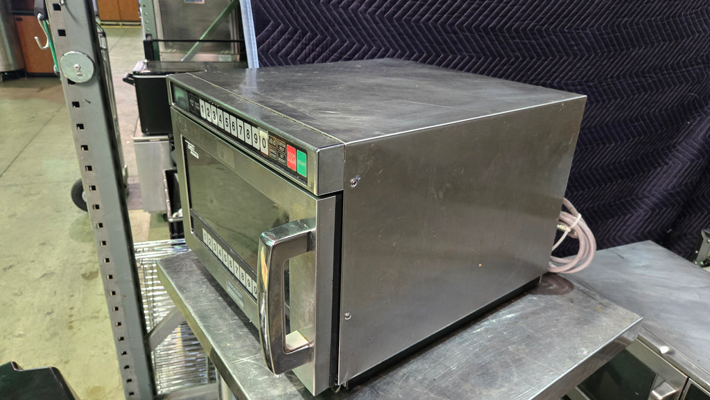 Sharp R-J20M(M) Commercial Microwave Oven, Stainless Steel Digital Controls 1000W