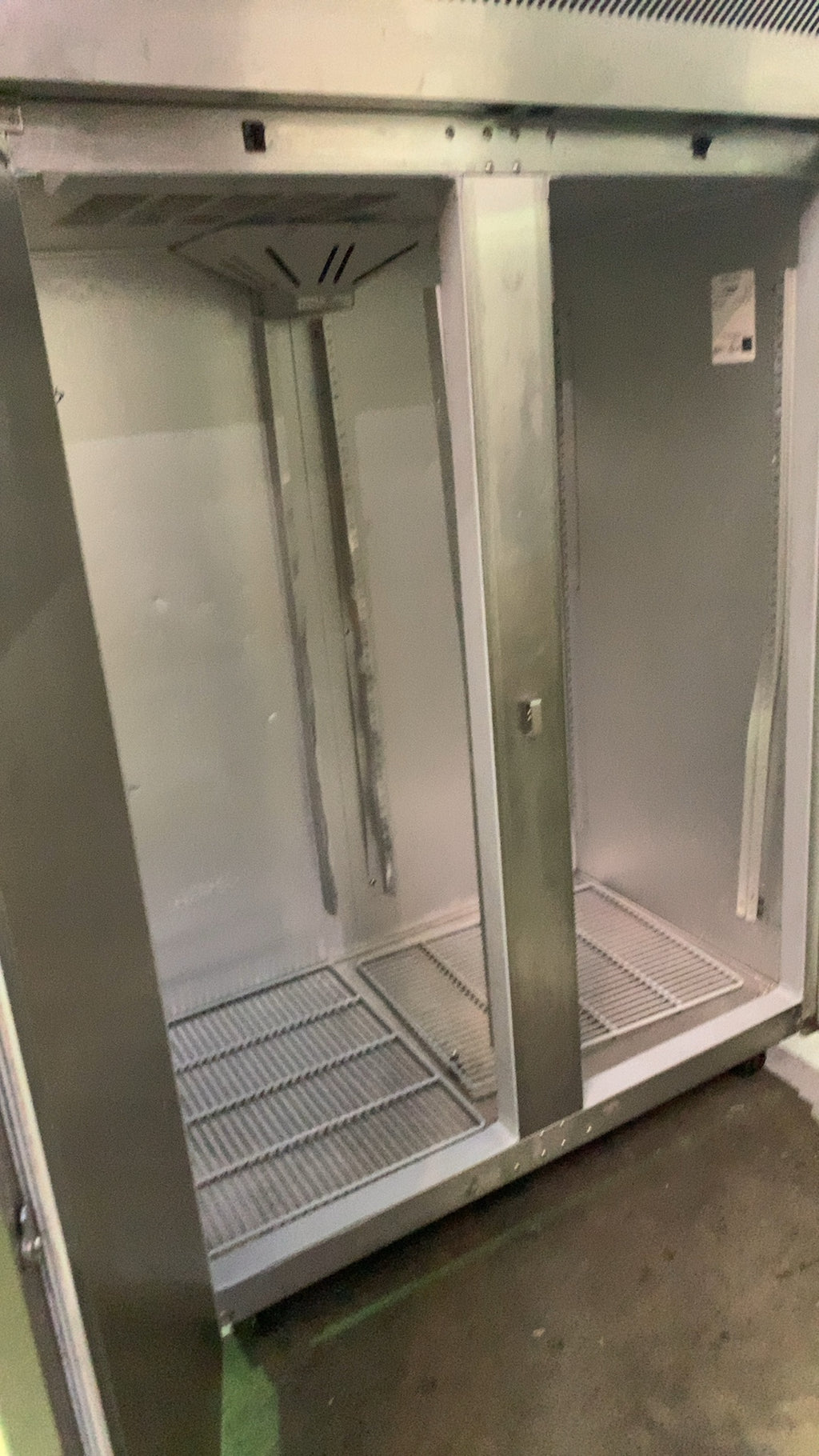 HOSHIZAKI FH2-AAC Freezer, Upright Commercial Two Solid Doors Stainless Steel Exterior 115V 1 Phase 15.5 Amps