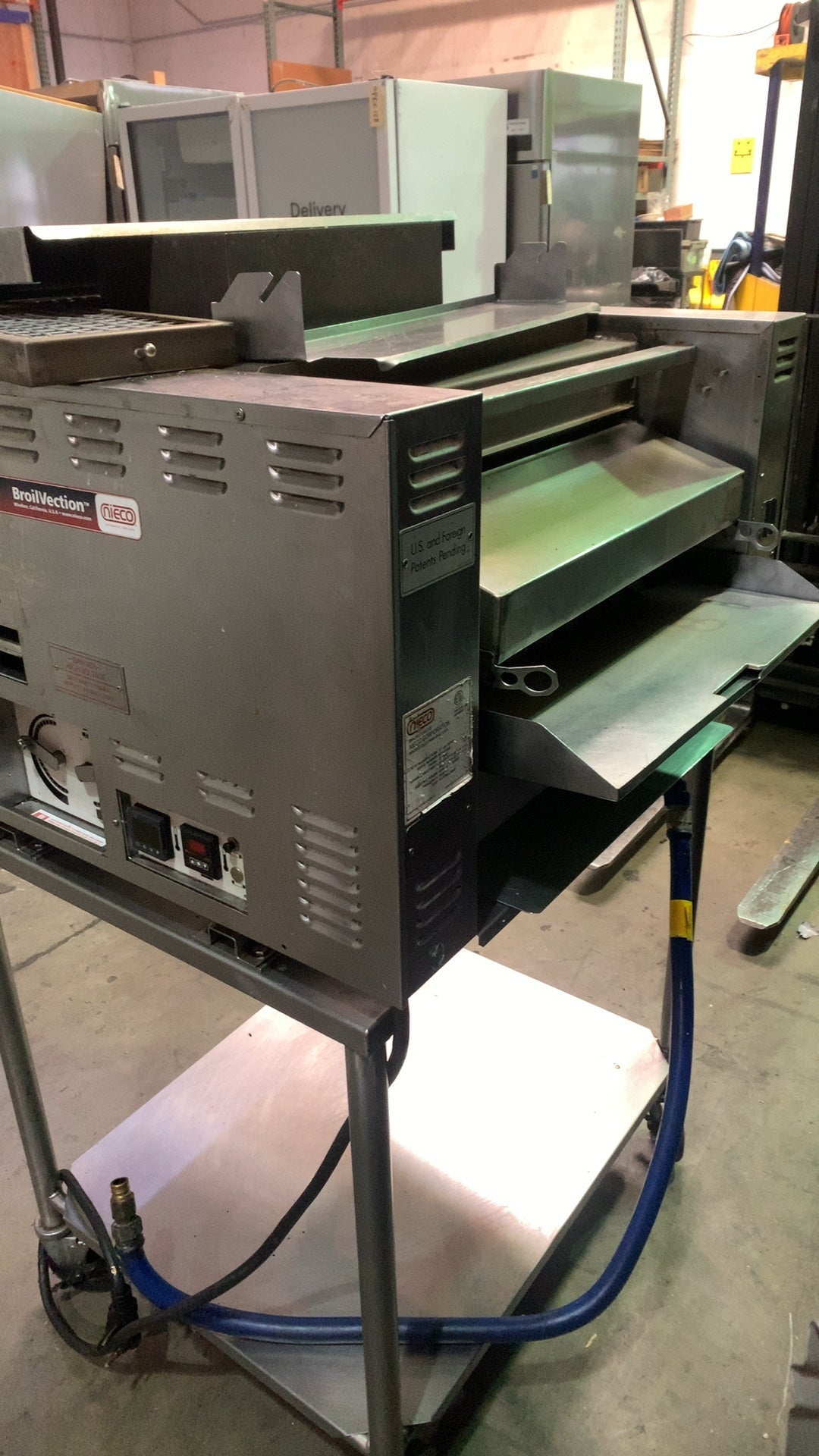 NIECO JP-73G Conveyor Broiler BroilVection Natural Gas 220V