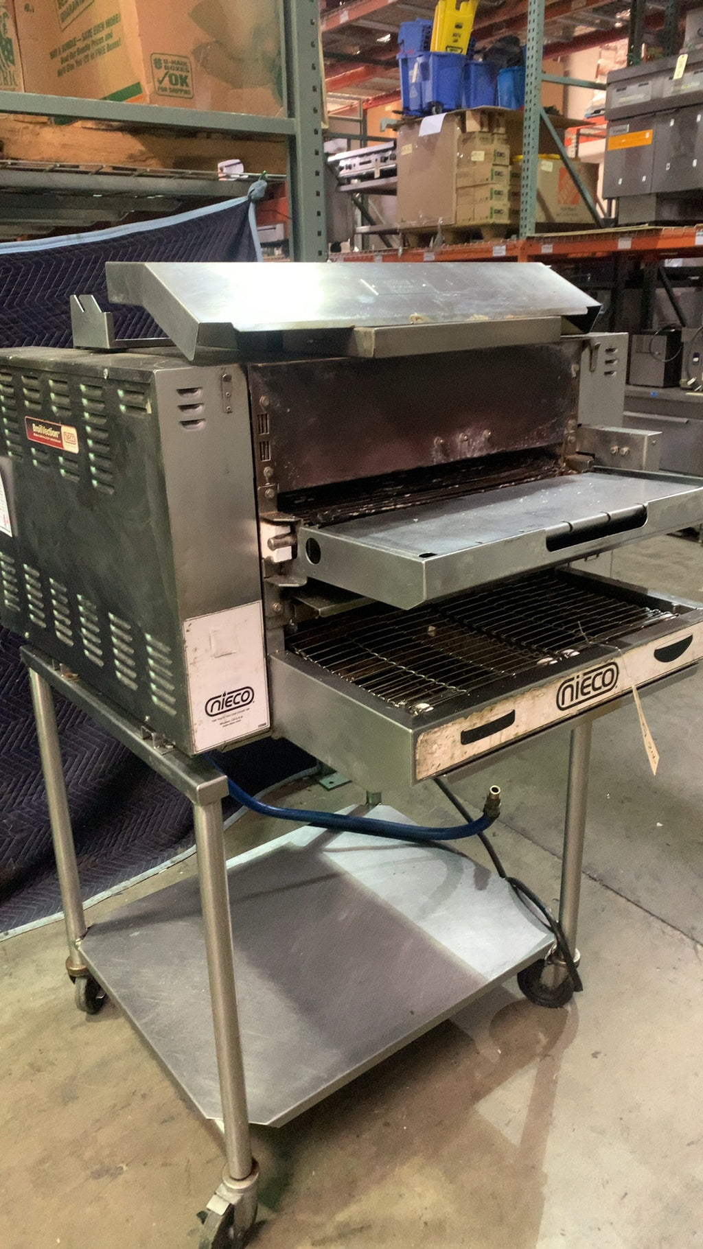 NIECO JP-73G Conveyor Broiler BroilVection Natural Gas 220V