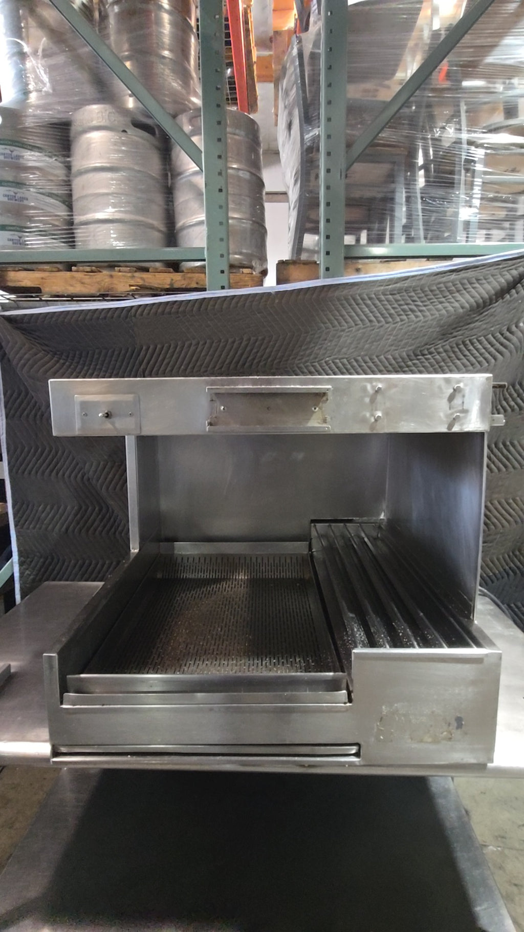 Commercial Stainless Steel Fry Station, Fry Dump Station, Or A Specialized Food Warmer/holding Unit.