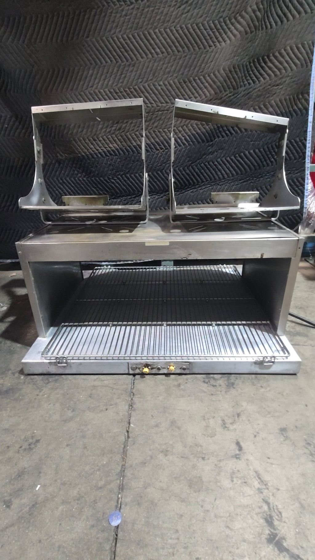 Commercial Food Warmer, Double Heat Lamp Heated Base 120V Electric