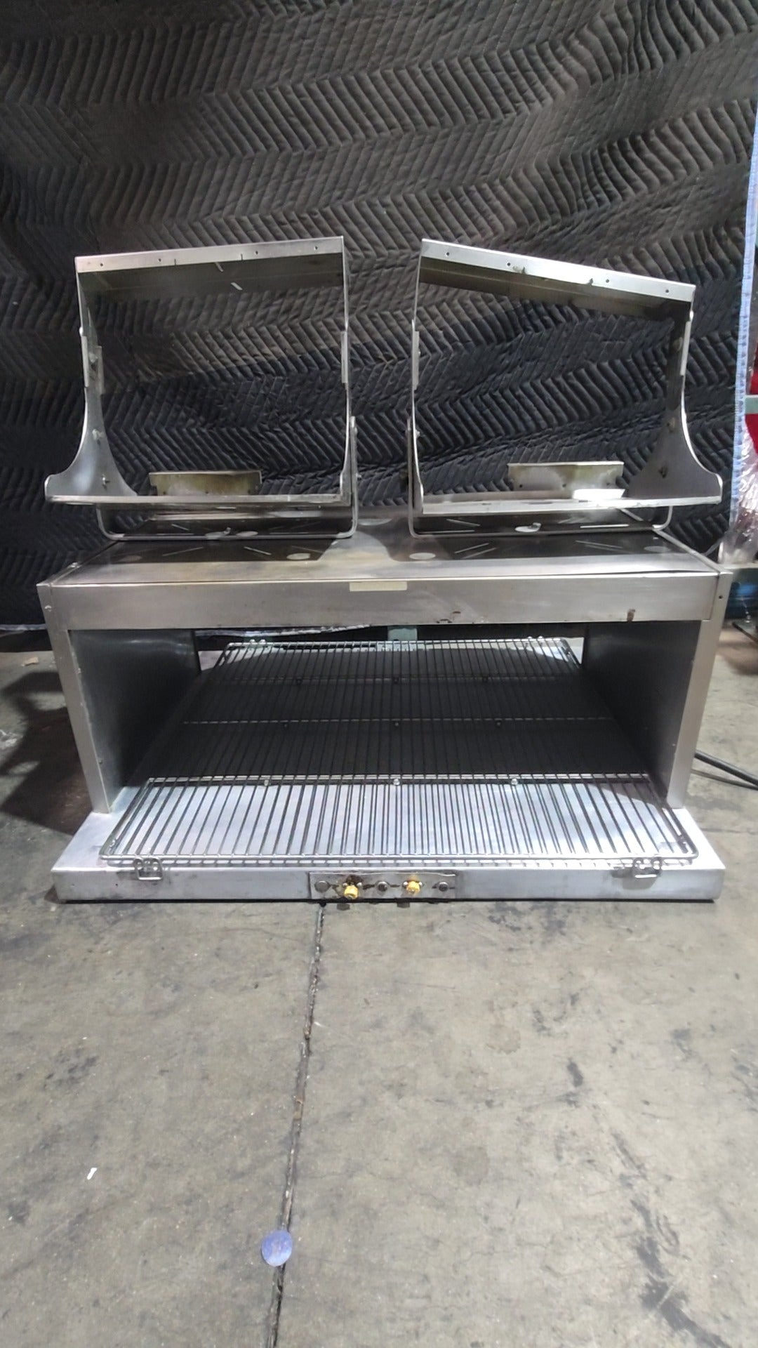 Commercial Food Warmer, Double Heat Lamp Heated Base 120V Electric