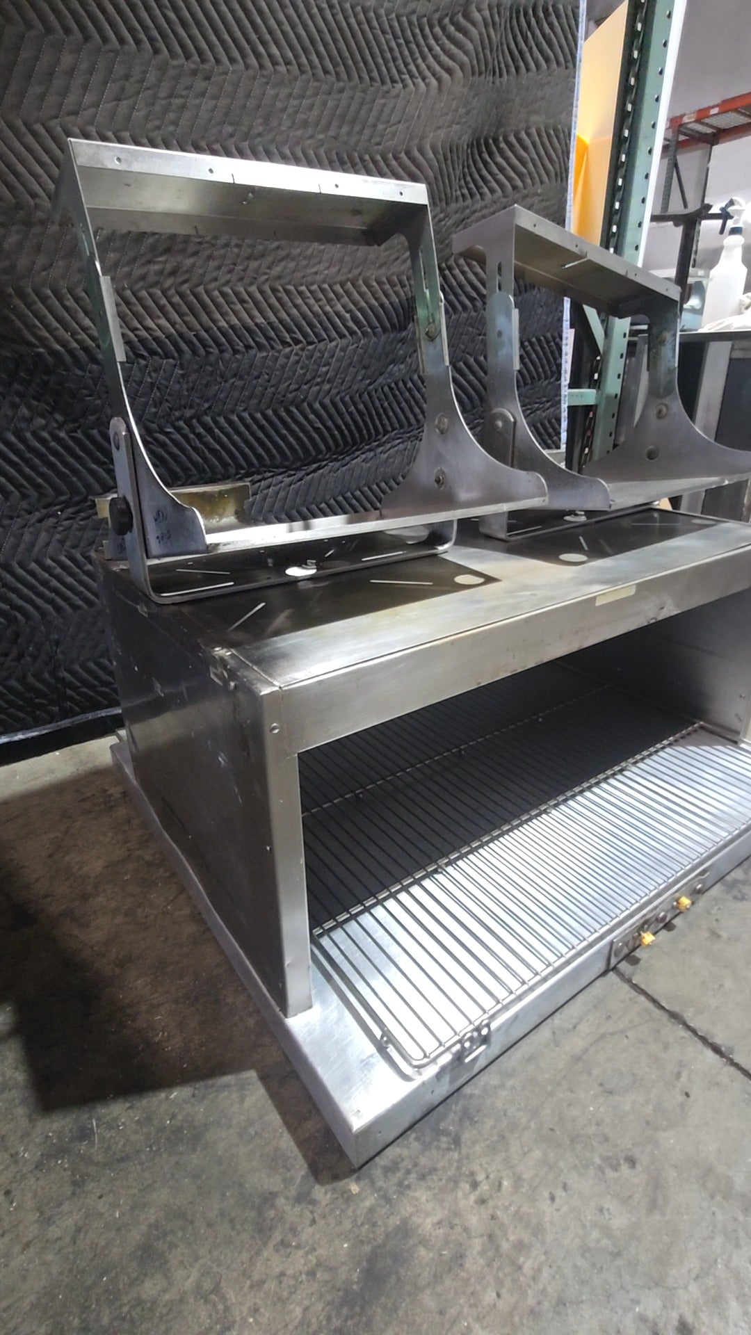 Commercial Food Warmer, Double Heat Lamp Heated Base 120V Electric