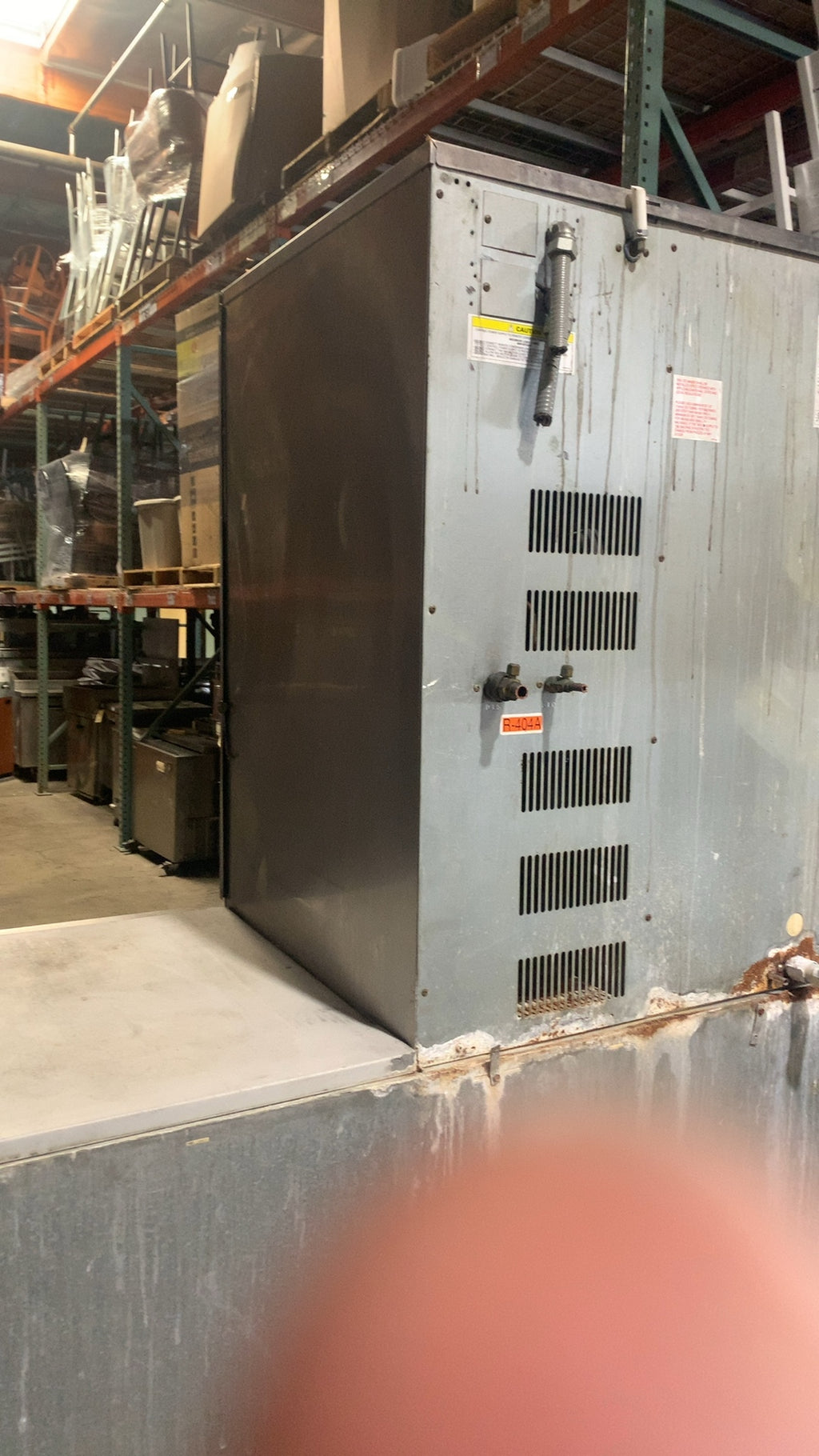 Hoshizaki KM-1000MRH Commercial Ice Maker, 208-230V 1 Phase with Ice Bin R404A Refrigerant