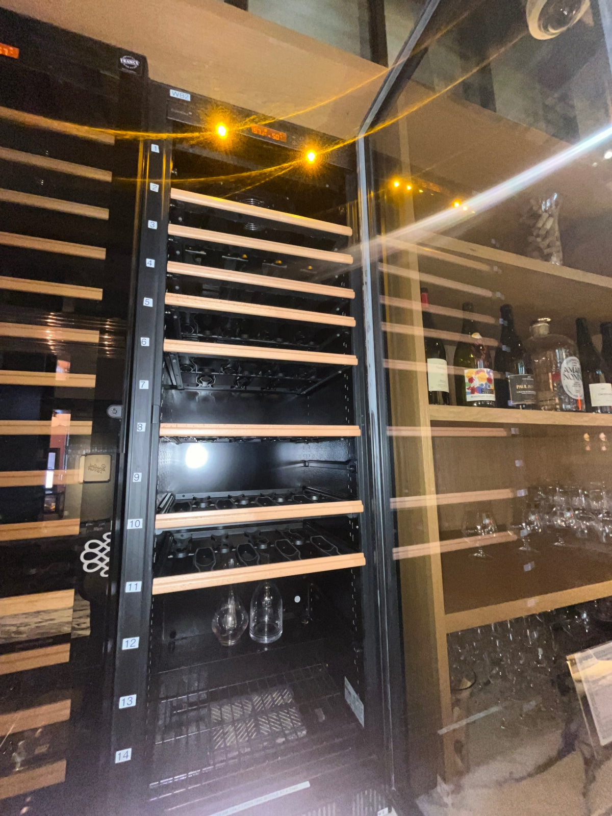 Glass Door Wine Refrigerator