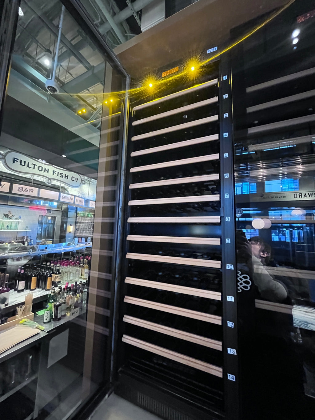 Glass Door Wine Bottle Fridge