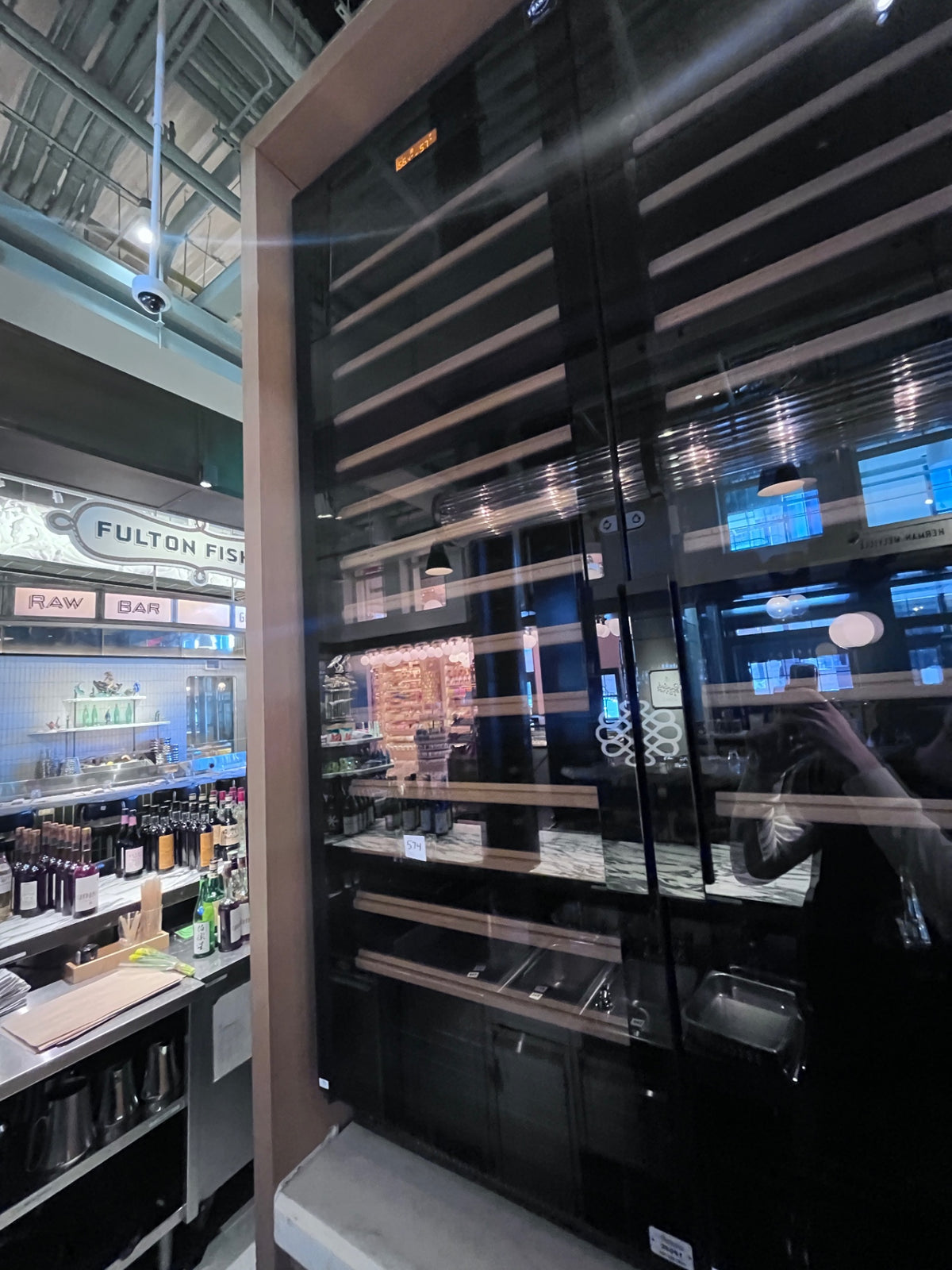 Glass Door Wine Bottle Fridge