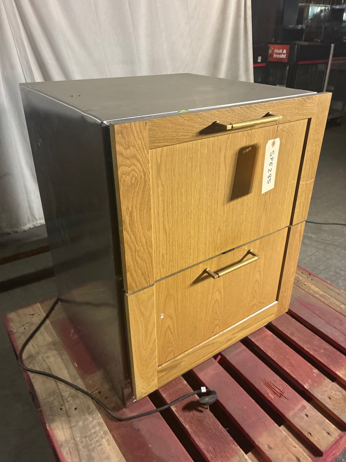 Perlick HB24RSAD-00-EDFLD Bottle Cooler, UnderCounter, 2 Drawers