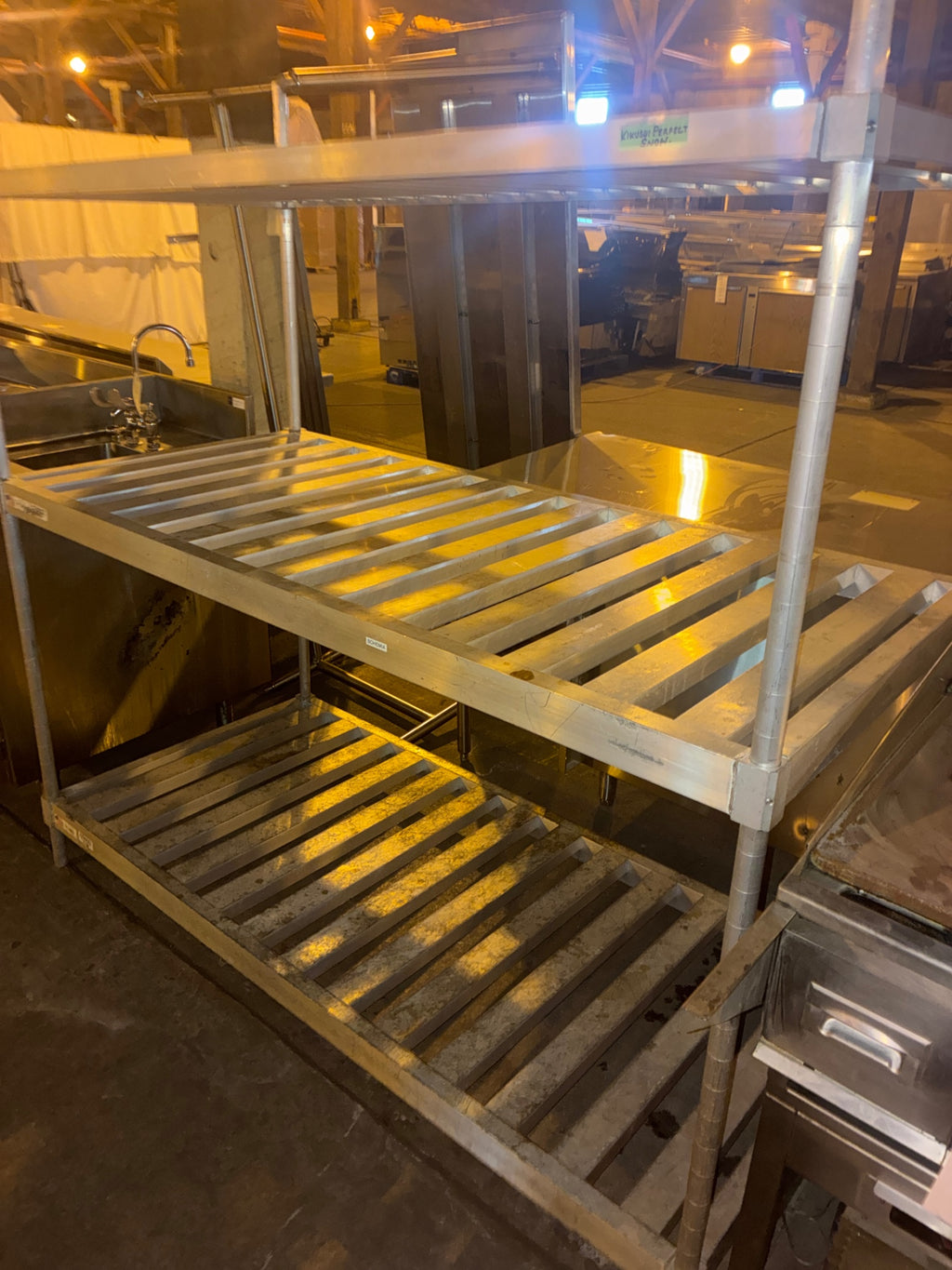 New Age Industrial Racking, 3 Shelves, Aluminum