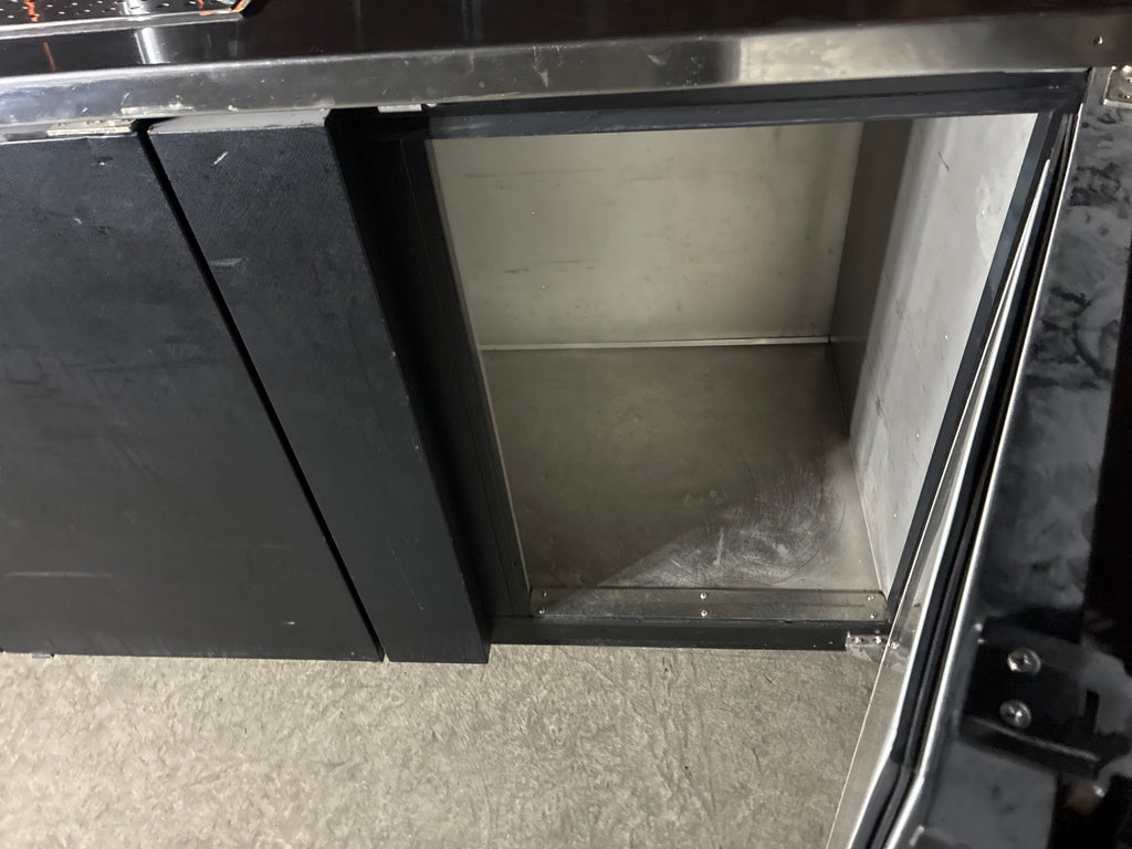 Micro Matic MDD-94 E Kegerator, 3 Solid Swing Doors, Mobile