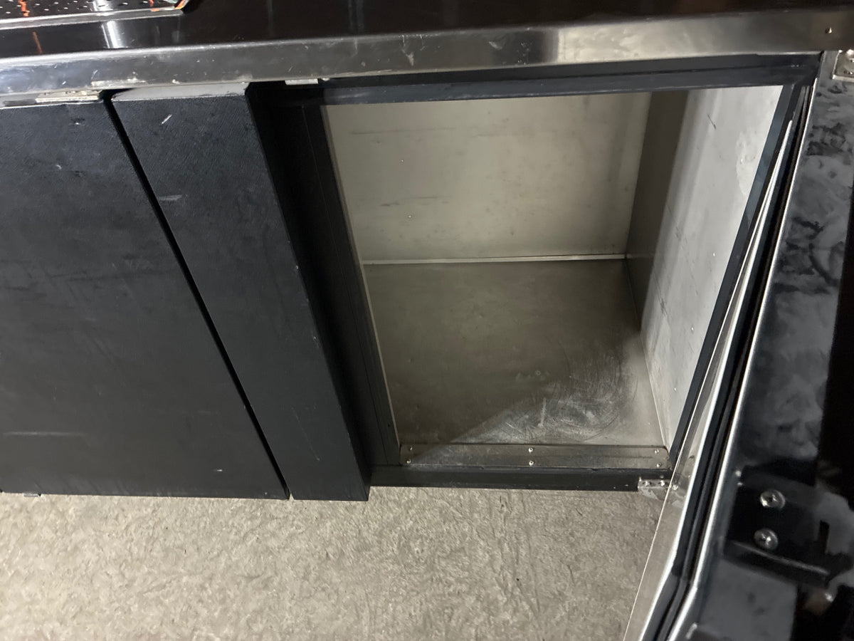 Micro Matic MDD-94 E Kegerator, 3 Solid Swing Doors, Mobile