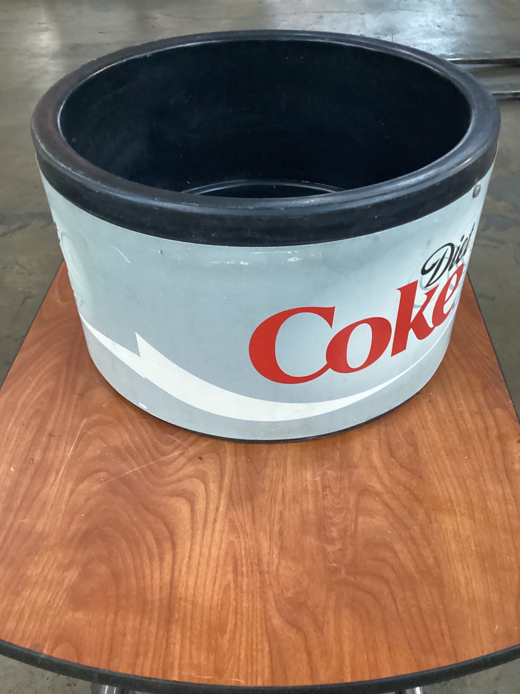 Diet Coke Branded Ice Barrel Beverage Cooler
