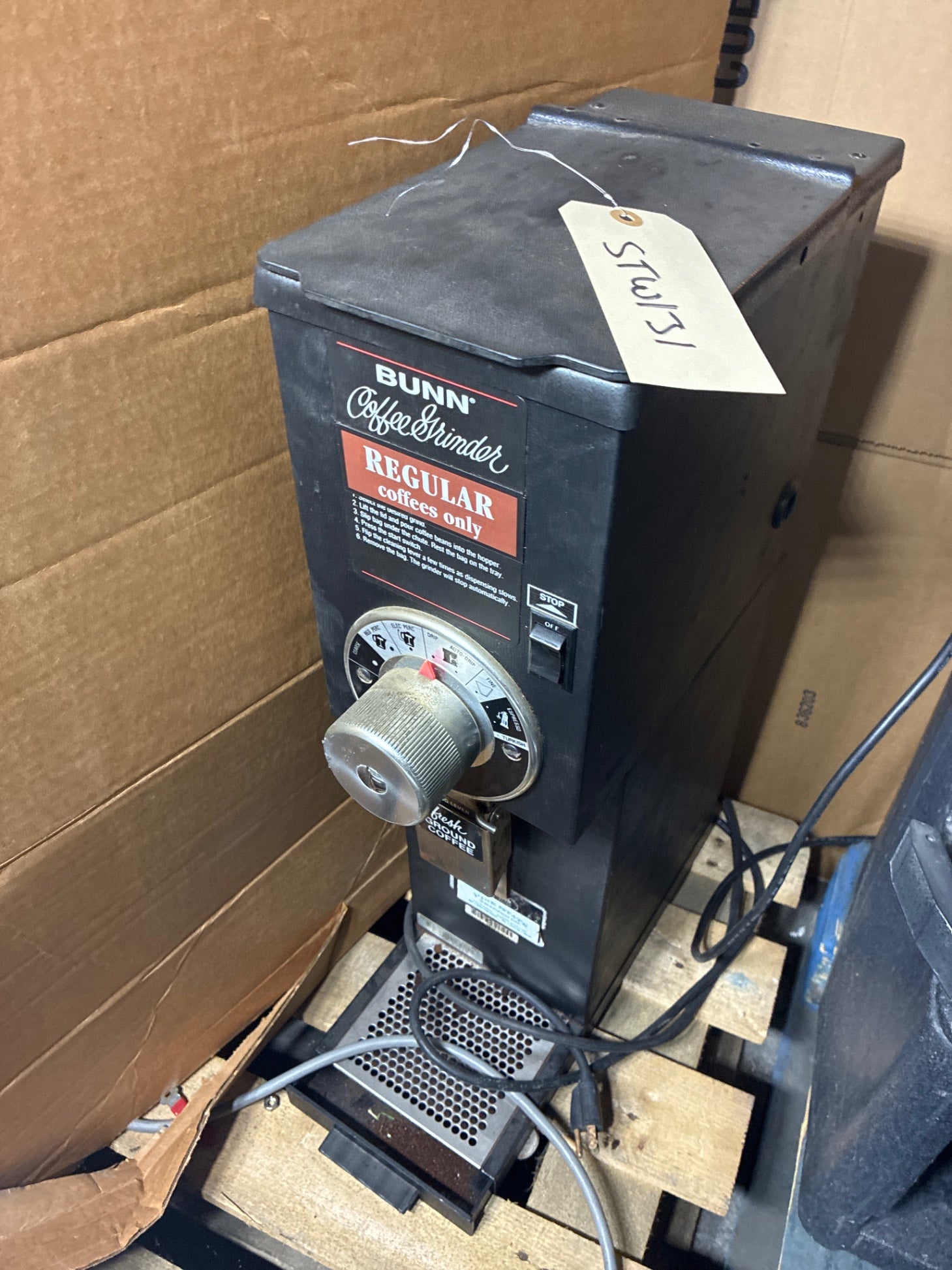 BUNN G2 Coffee Grinder, Countertop