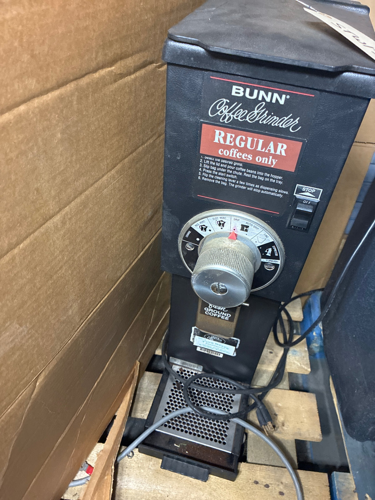 BUNN G2 Coffee Grinder, Countertop