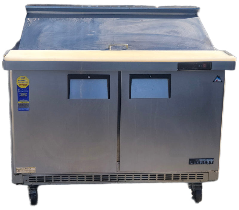 Everest  EPBR2 Two-Section Mega Top Refrigerated Sandwich/Salad Prep Table