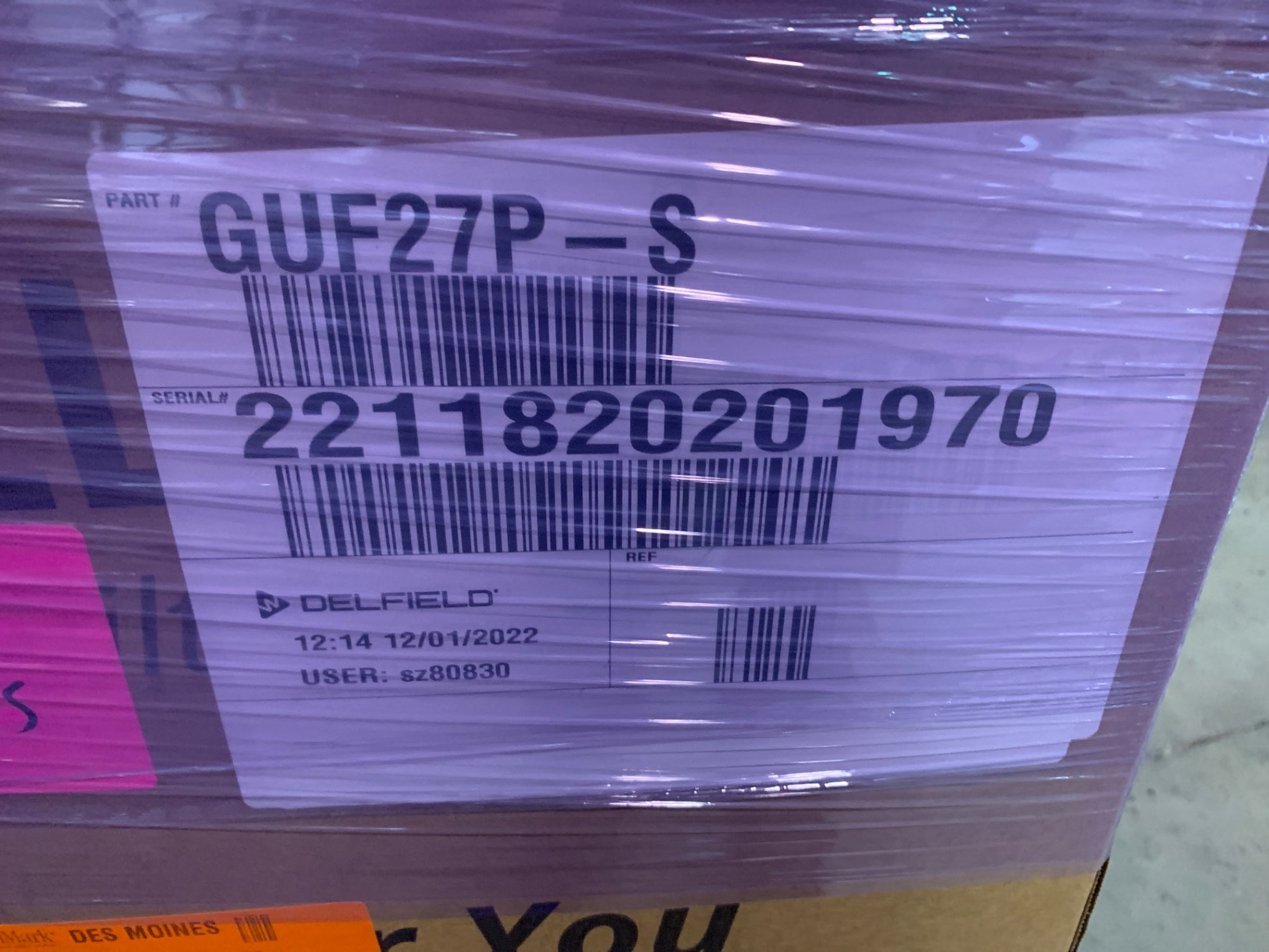 New Delfield GUF27P-S 27" W Undercounter Freezer