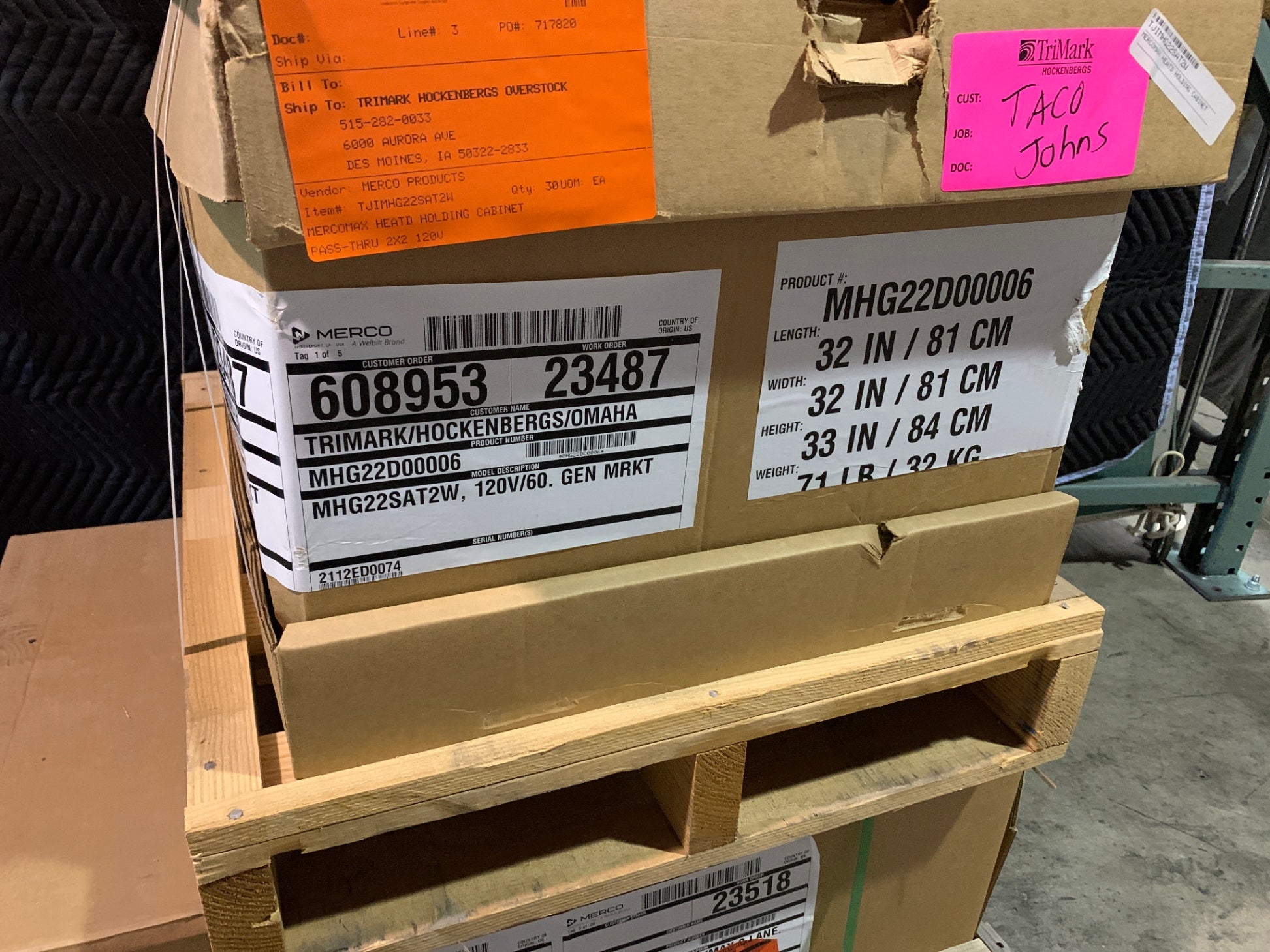 New Merco MHG22SAT2W Hot Holding Cabinet