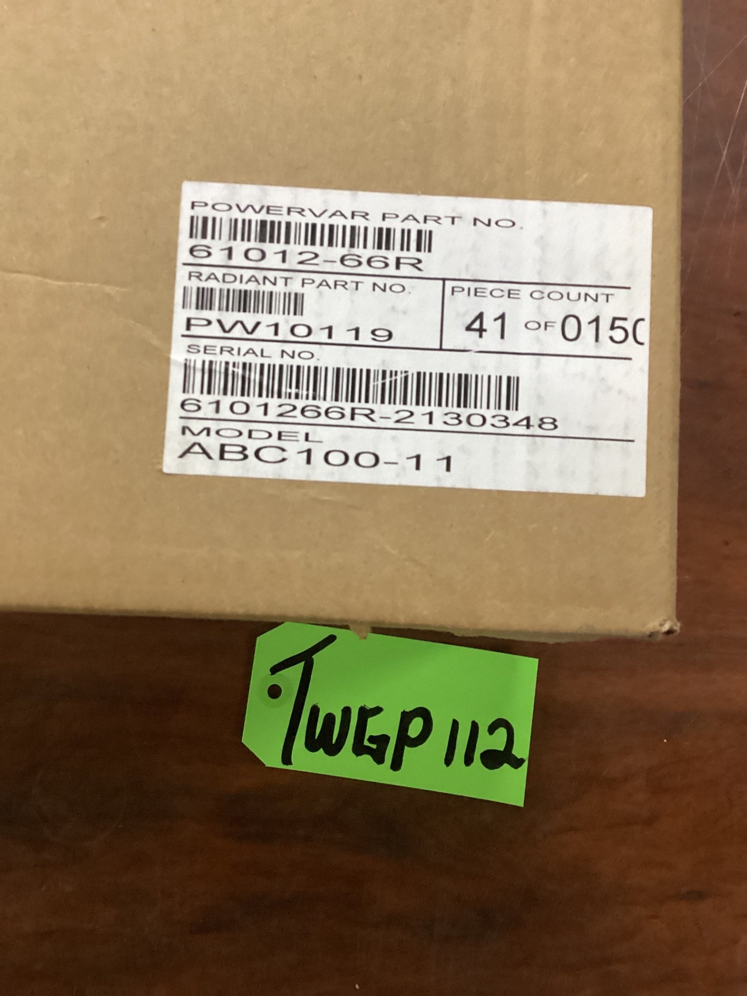 New Ametek ABC100-11 Ground Guard Power Conditioner