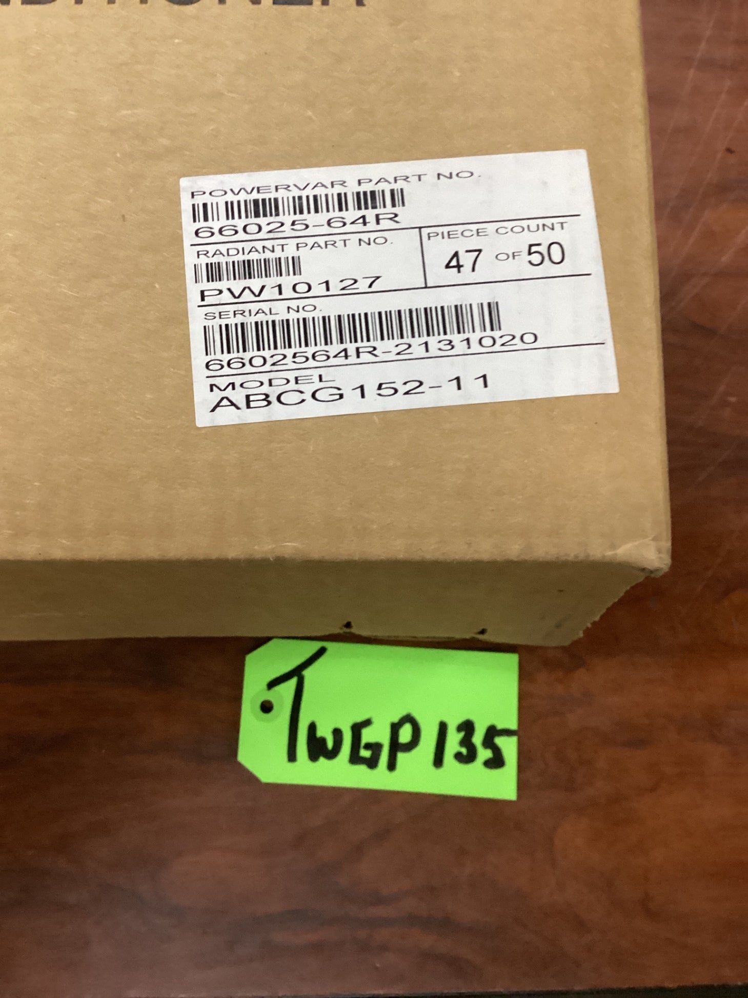 New Ametek ABCG152-11 Ground Guard Power Conditioner