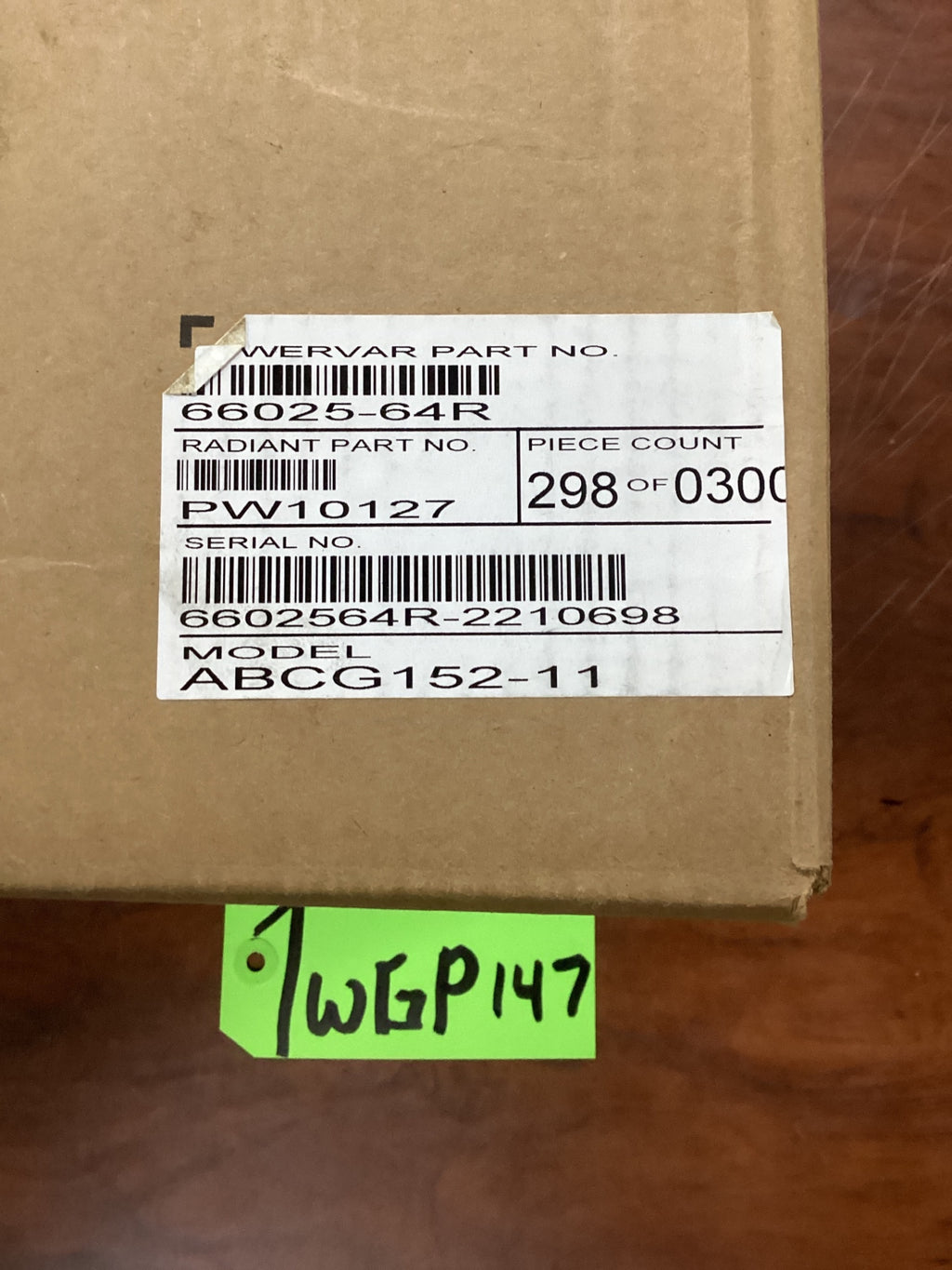 New Ametek ABCG152-11 Ground Guard Power Conditioner