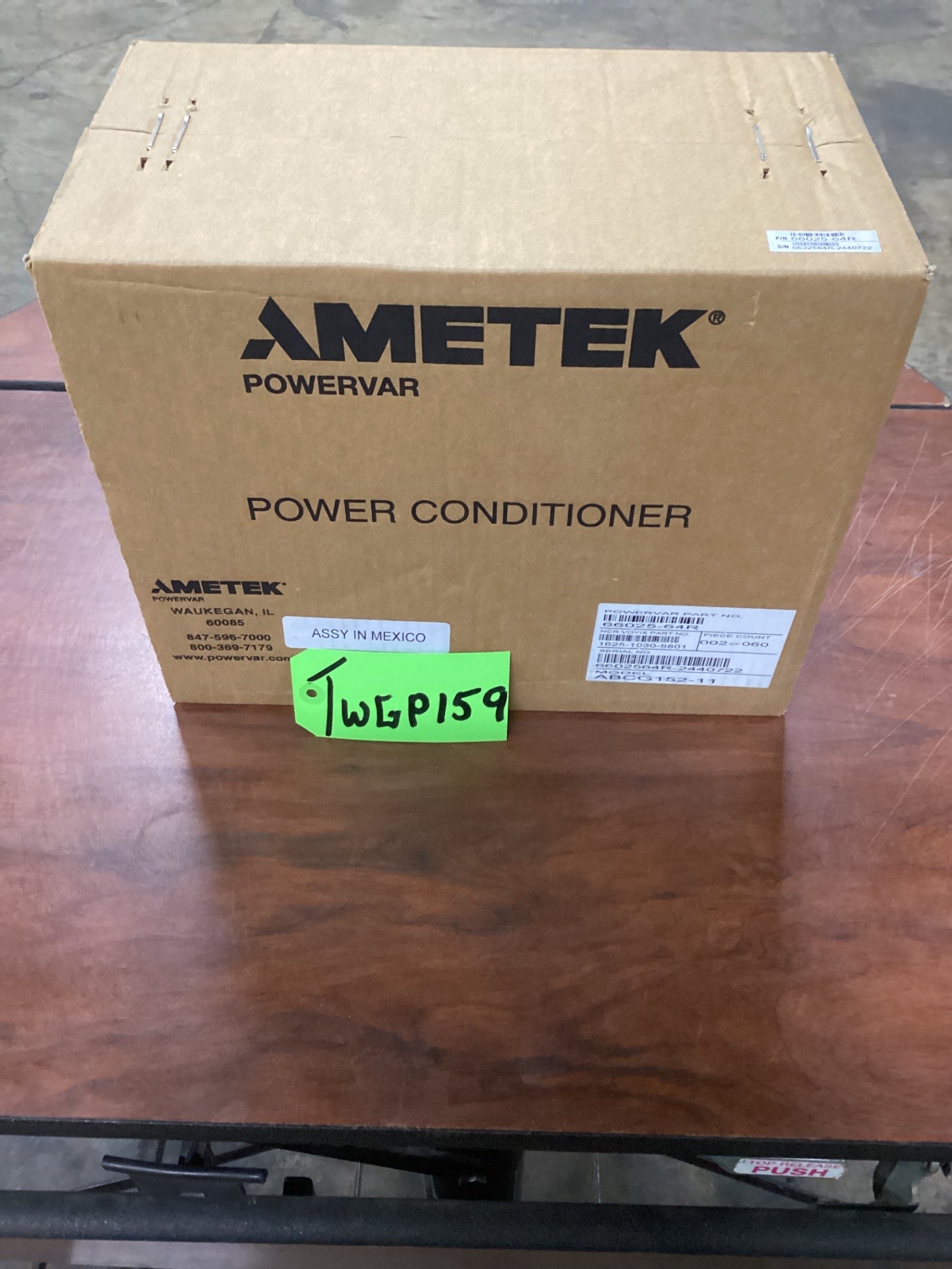 New Ametek ABCG152-11 Ground Guard Power Conditioner