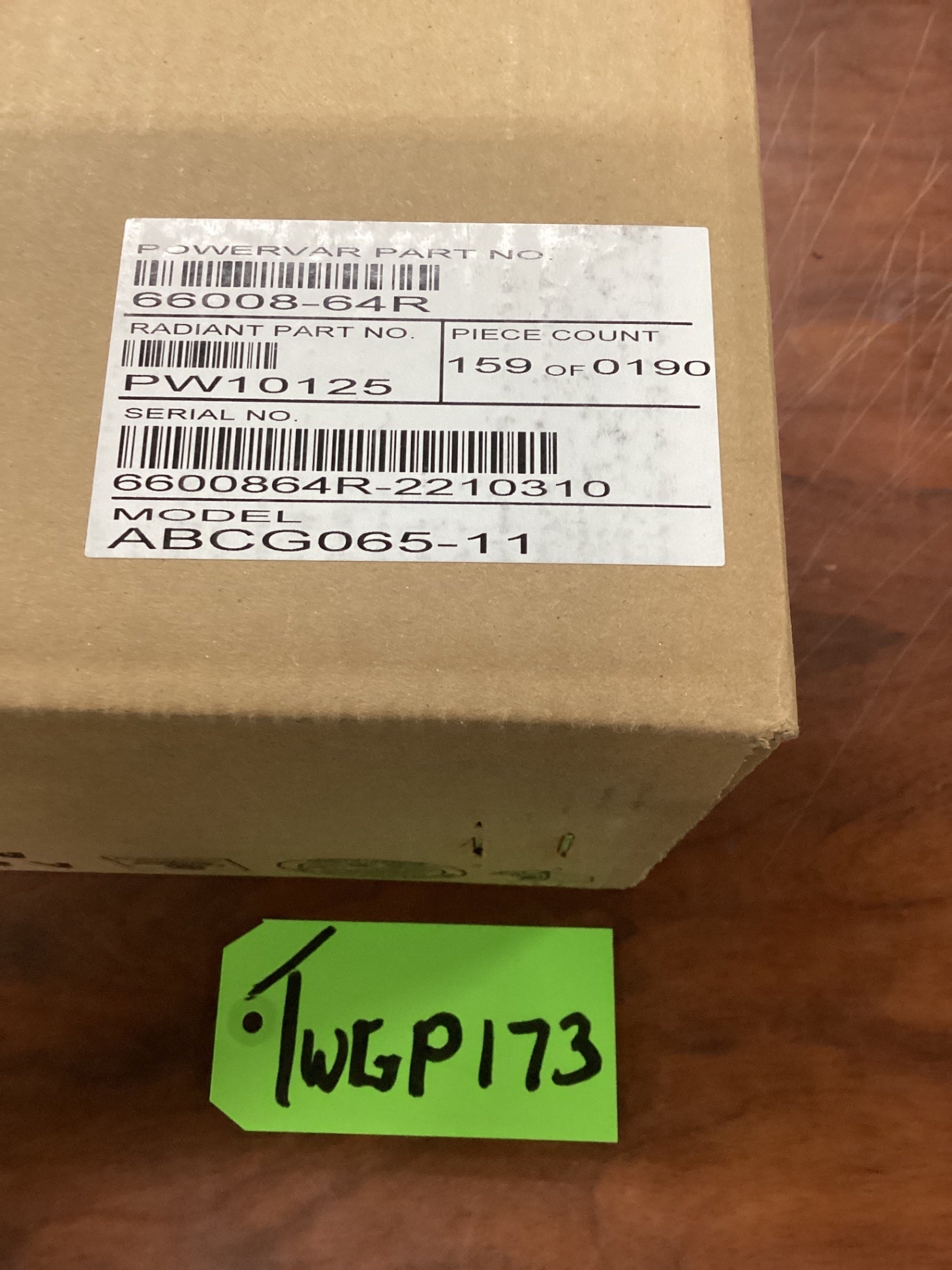 New AMETEK ABCG065-11W POWERVAR Power Conditioner