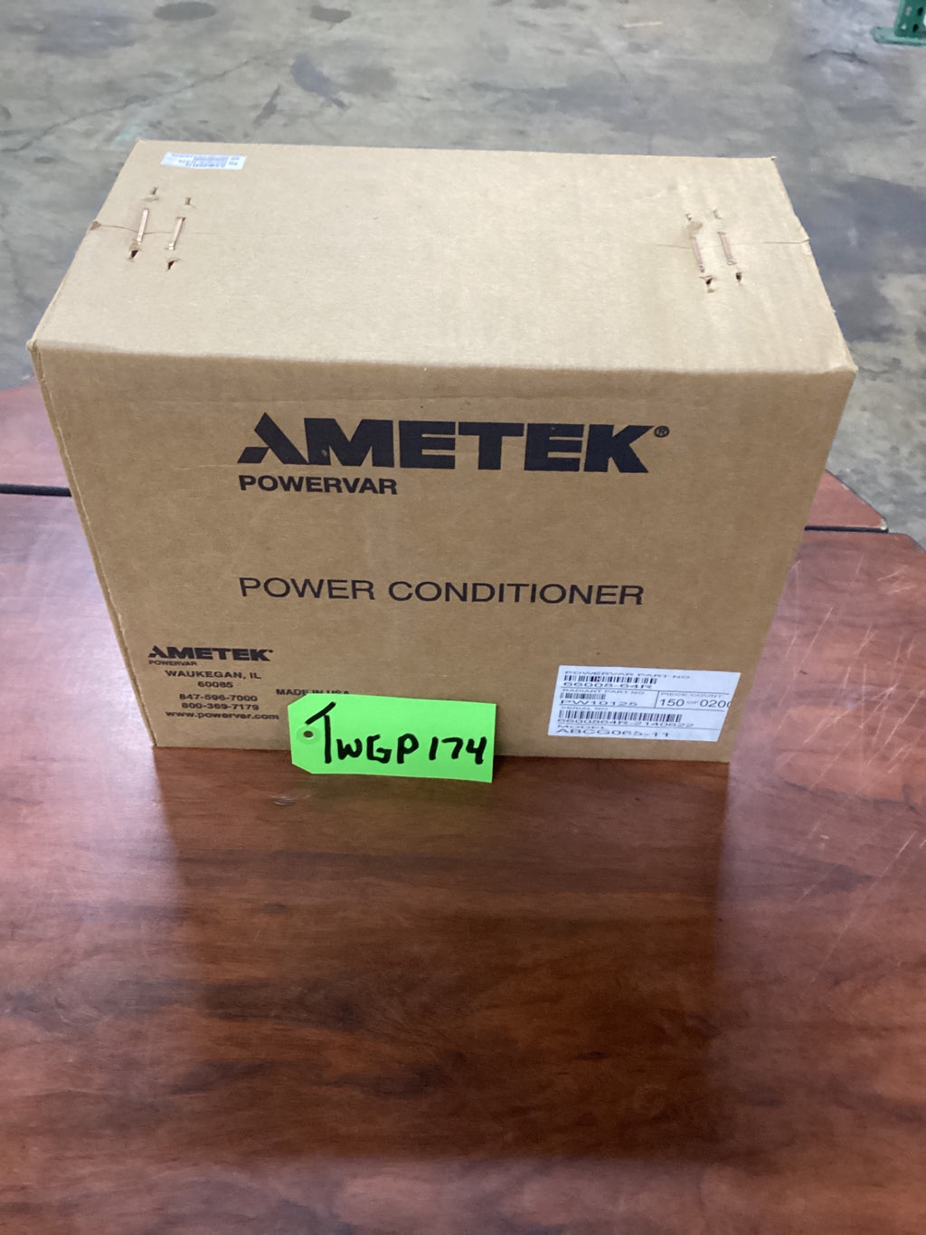 New AMETEK ABCG065-11W POWERVAR Power Conditioner