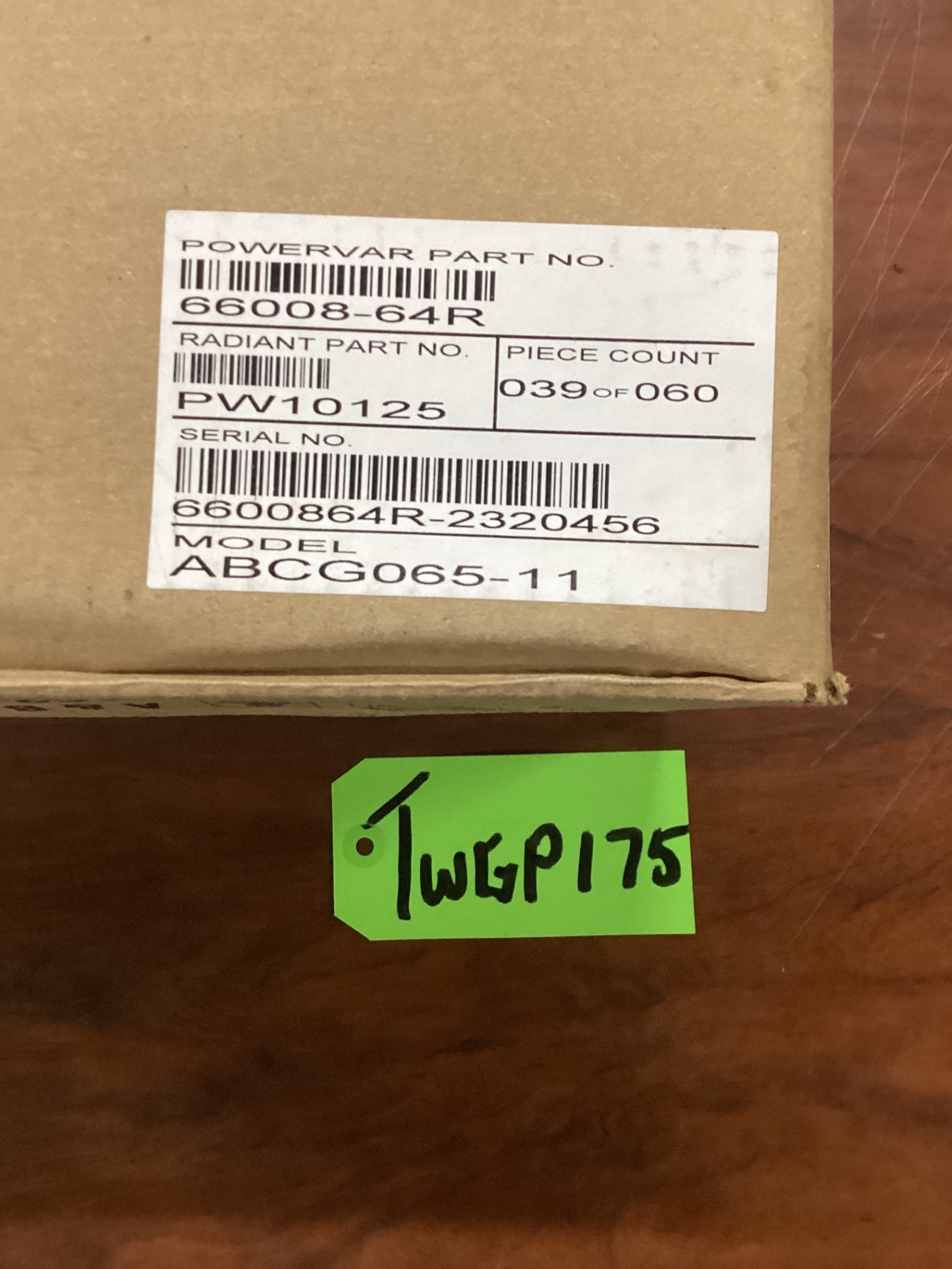 New AMETEK ABCG065-11W POWERVAR Power Conditioner