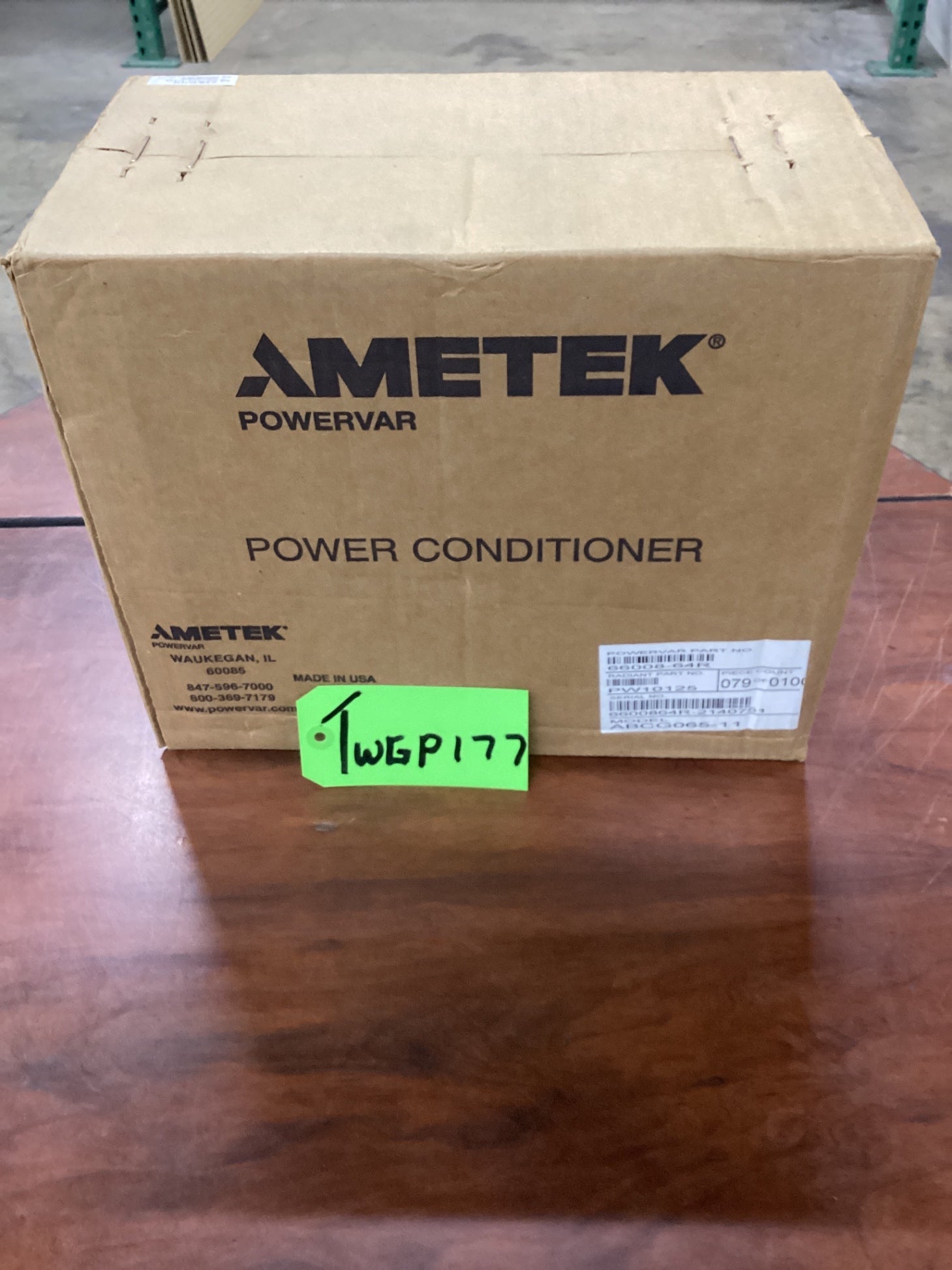 New AMETEK ABCG065-11W POWERVAR Power Conditioner