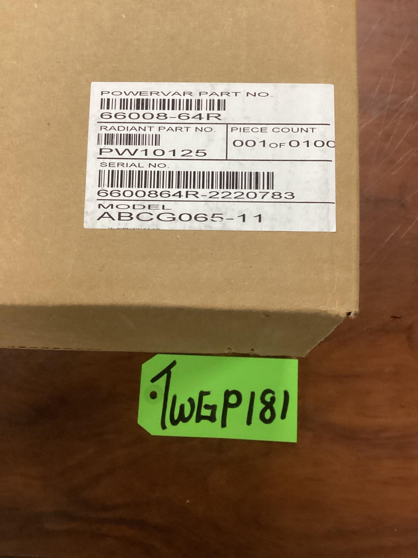 New AMETEK ABCG065-11W POWERVAR Power Conditioner