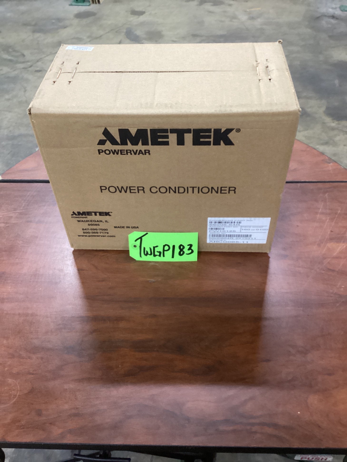 New AMETEK ABCG065-11W POWERVAR Power Conditioner