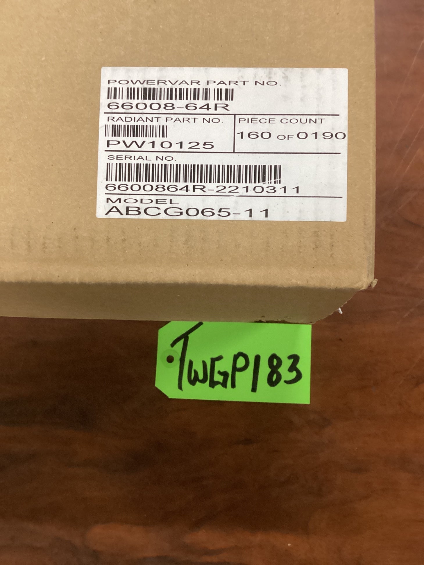 New AMETEK ABCG065-11W POWERVAR Power Conditioner