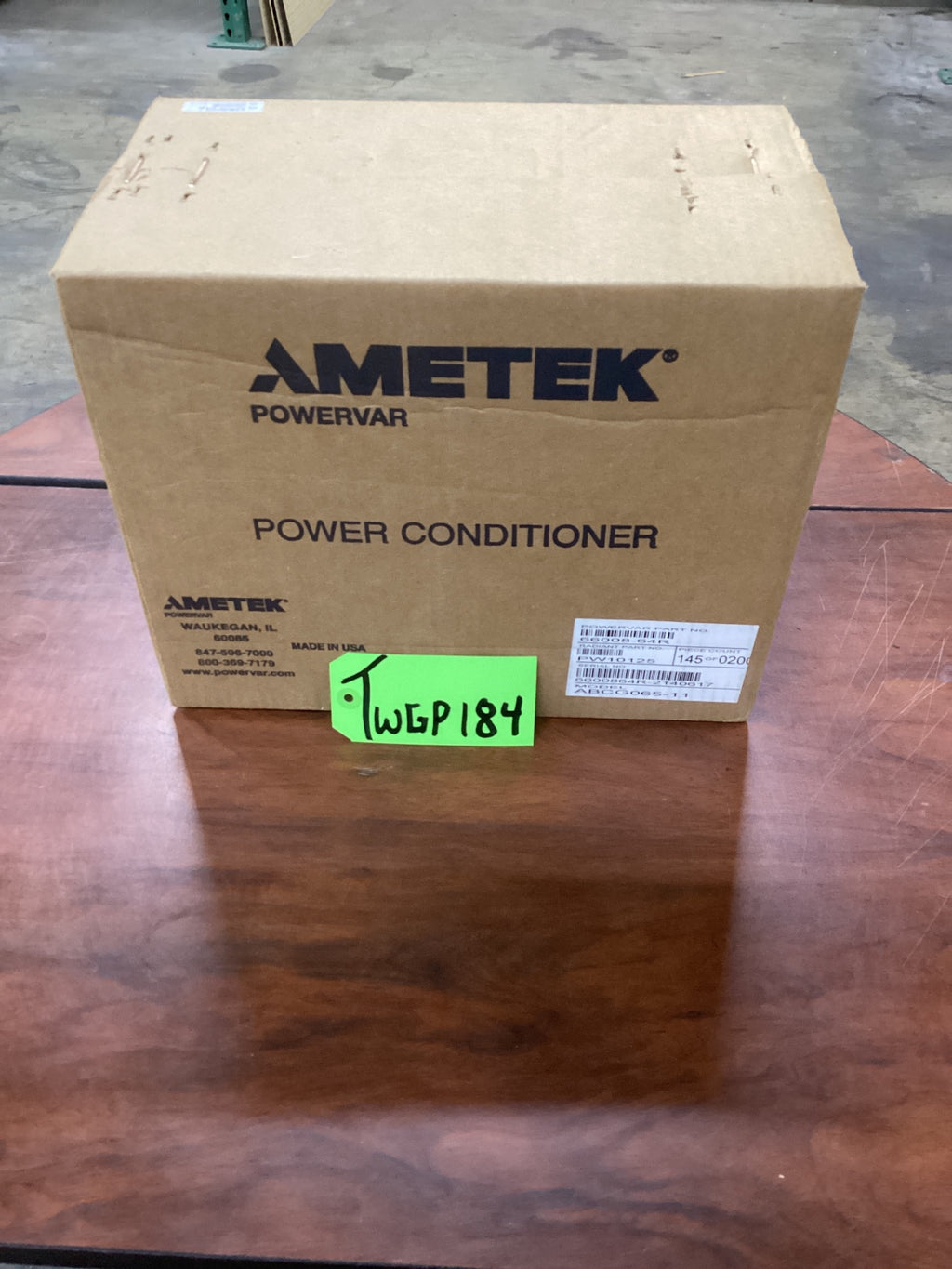 New AMETEK ABCG065-11W POWERVAR Power Conditioner