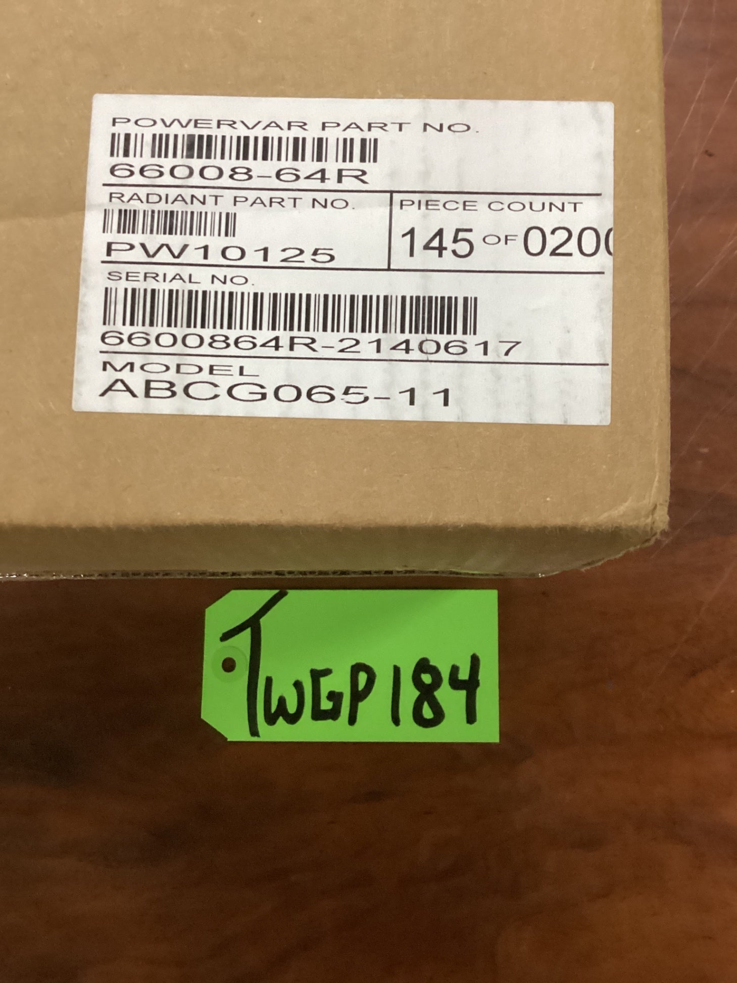 New AMETEK ABCG065-11W POWERVAR Power Conditioner