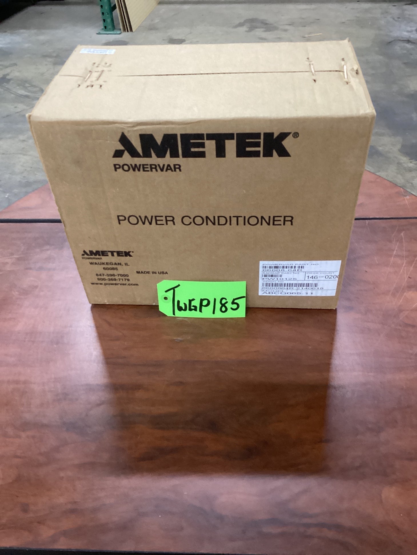 New AMETEK ABCG065-11W POWERVAR Power Conditioner