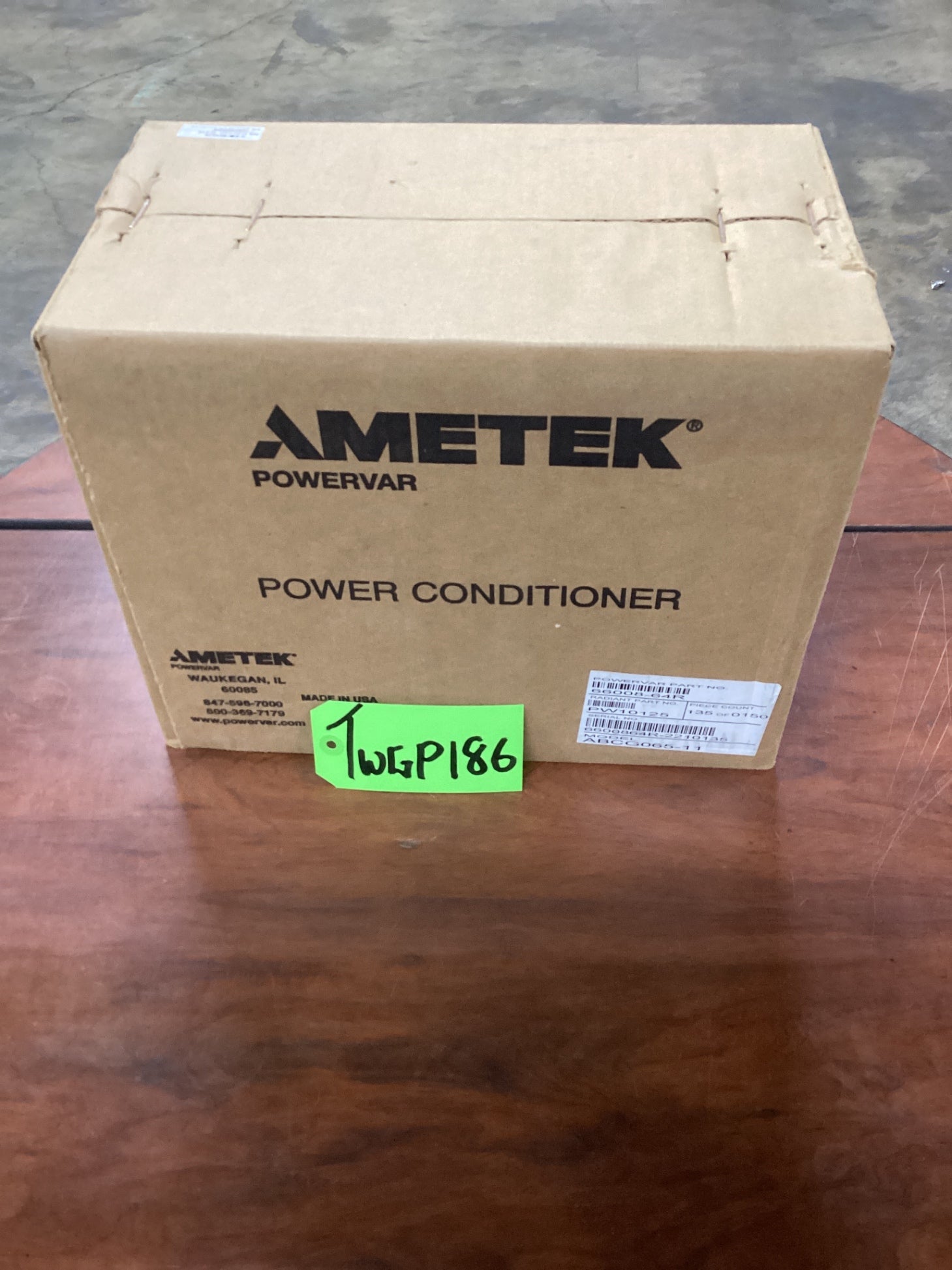 New AMETEK ABCG065-11W POWERVAR Power Conditioner