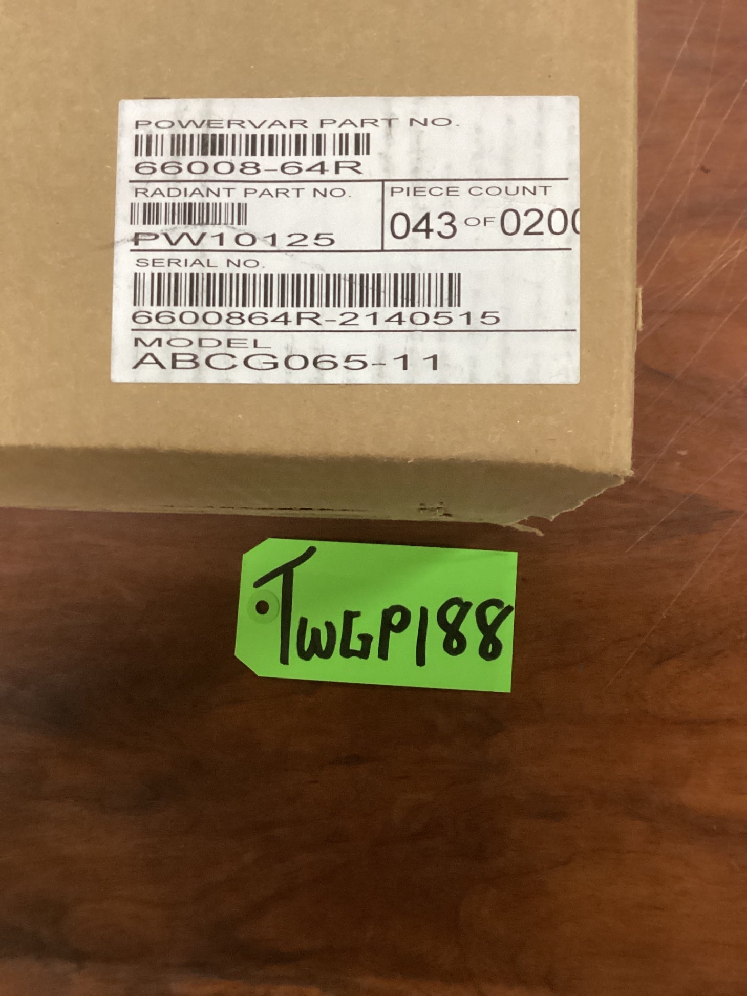 New AMETEK ABCG065-11W POWERVAR Power Conditioner