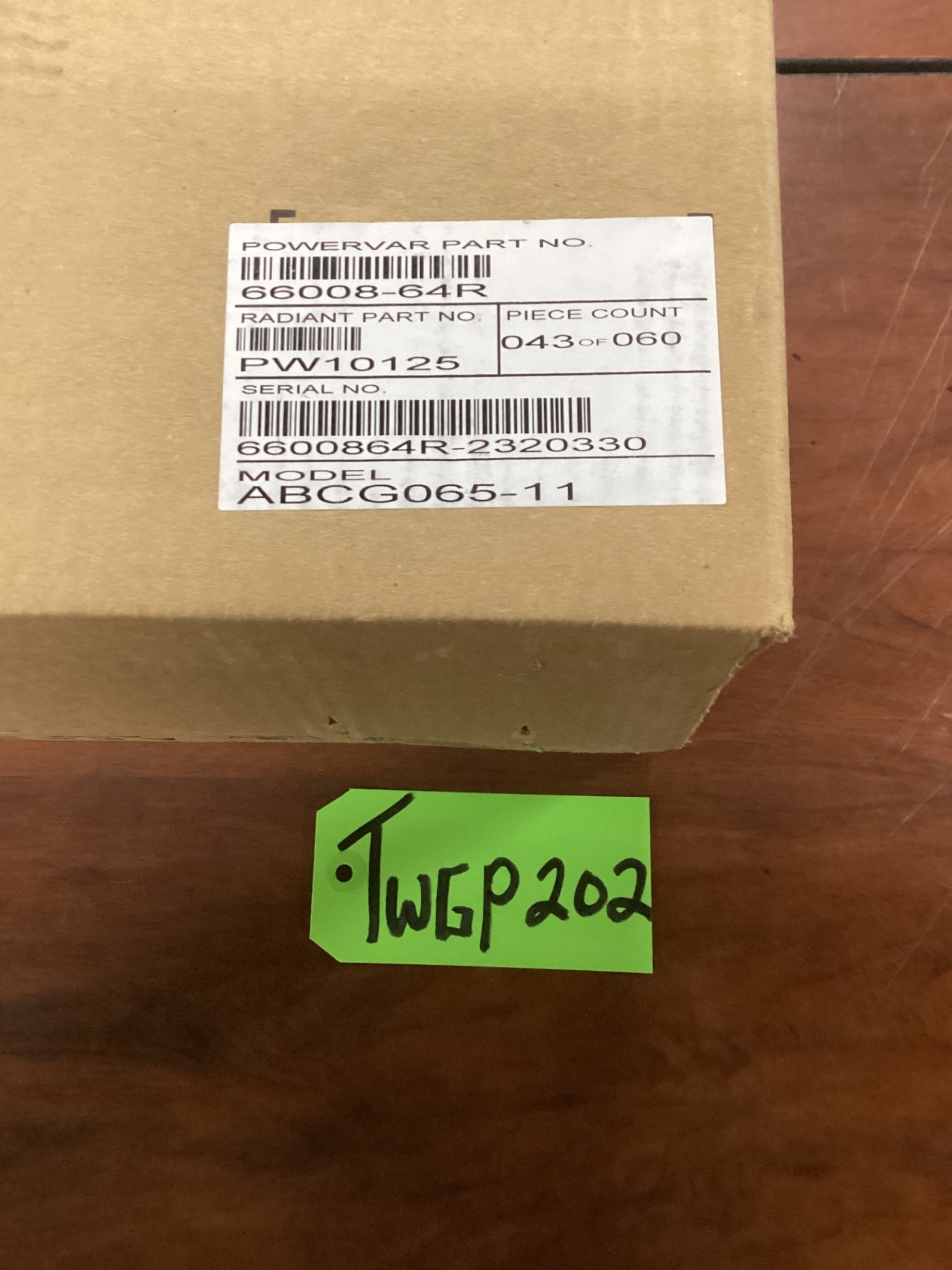 New AMETEK ABCG065-11W POWERVAR Power Conditioner