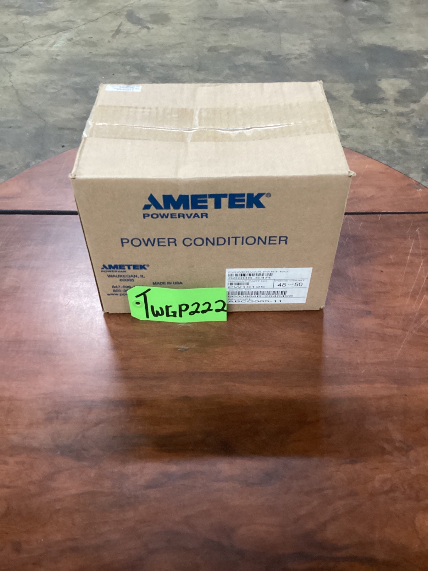 New AMETEK ABCG065-11W POWERVAR Power Conditioner