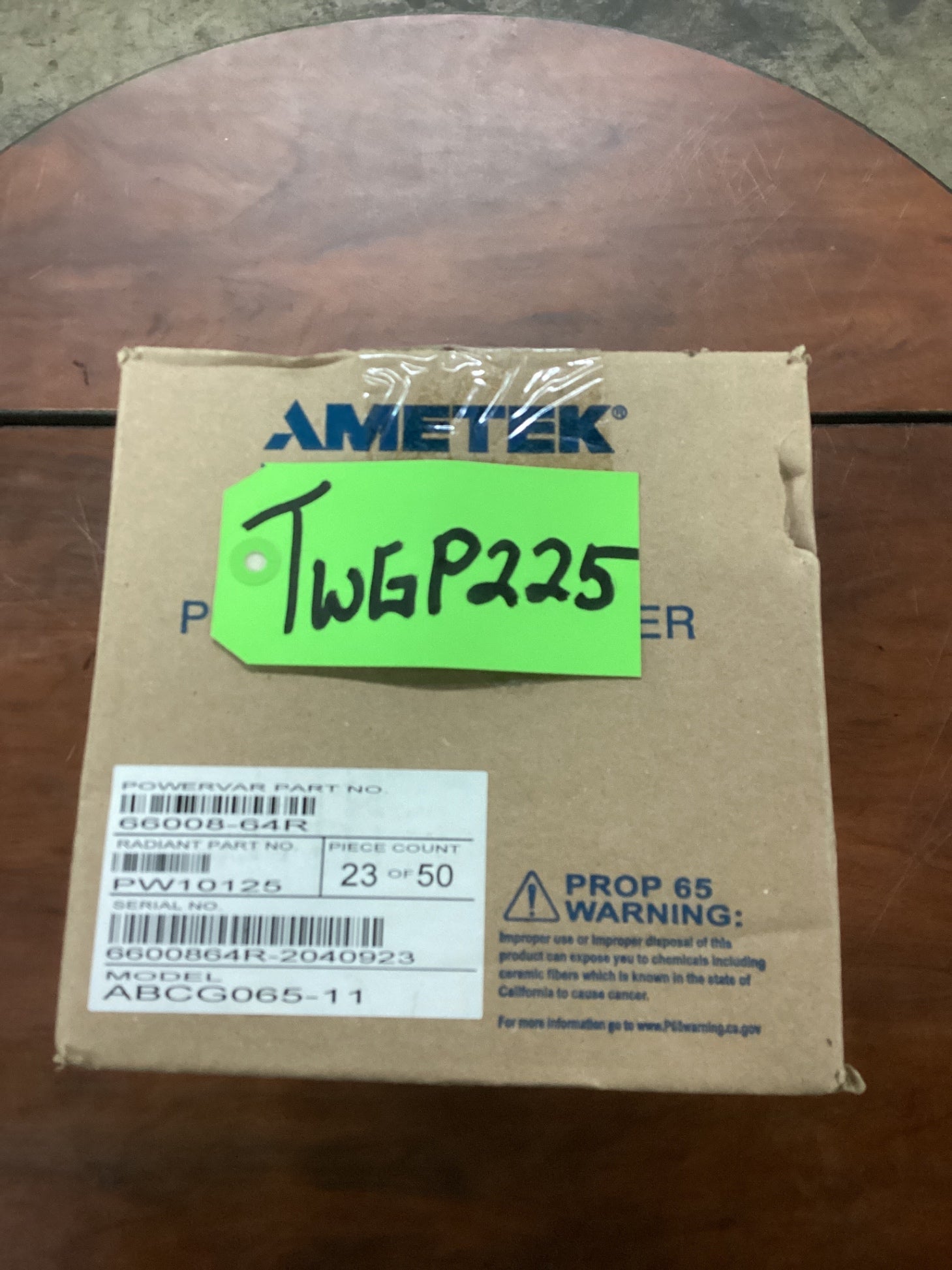 New AMETEK ABCG065-11W POWERVAR Power Conditioner
