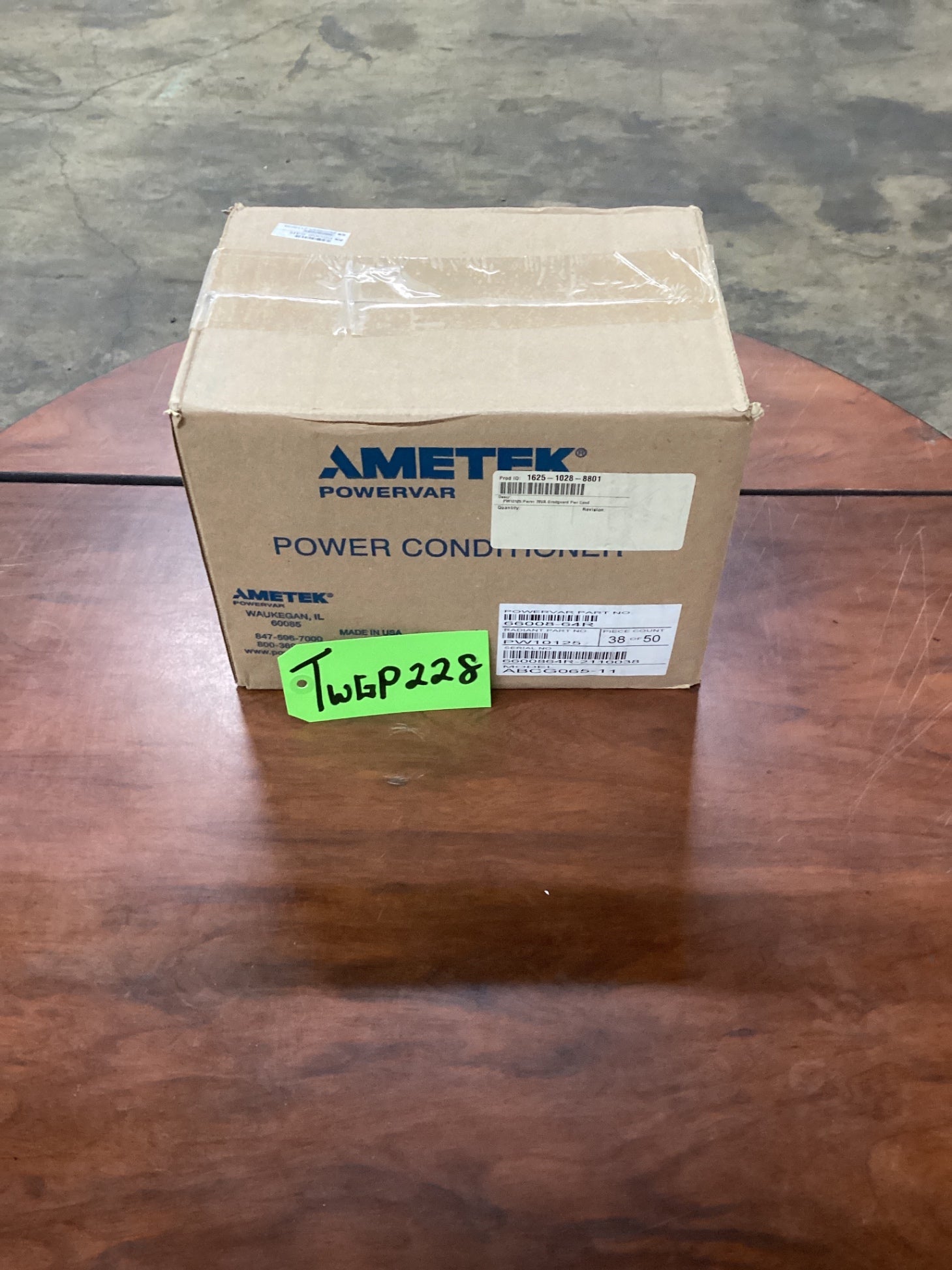 New AMETEK ABCG065-11W POWERVAR Power Conditioner