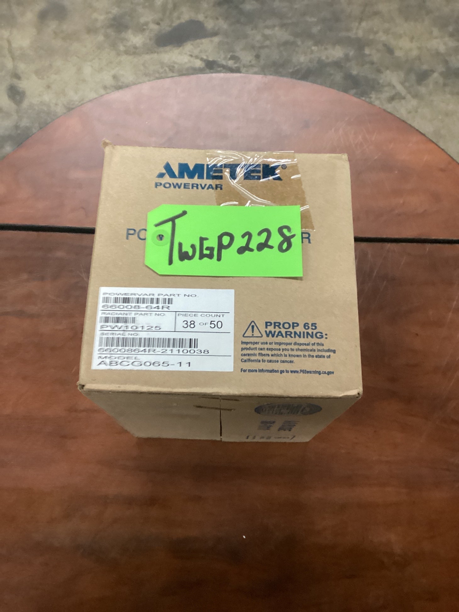 New AMETEK ABCG065-11W POWERVAR Power Conditioner