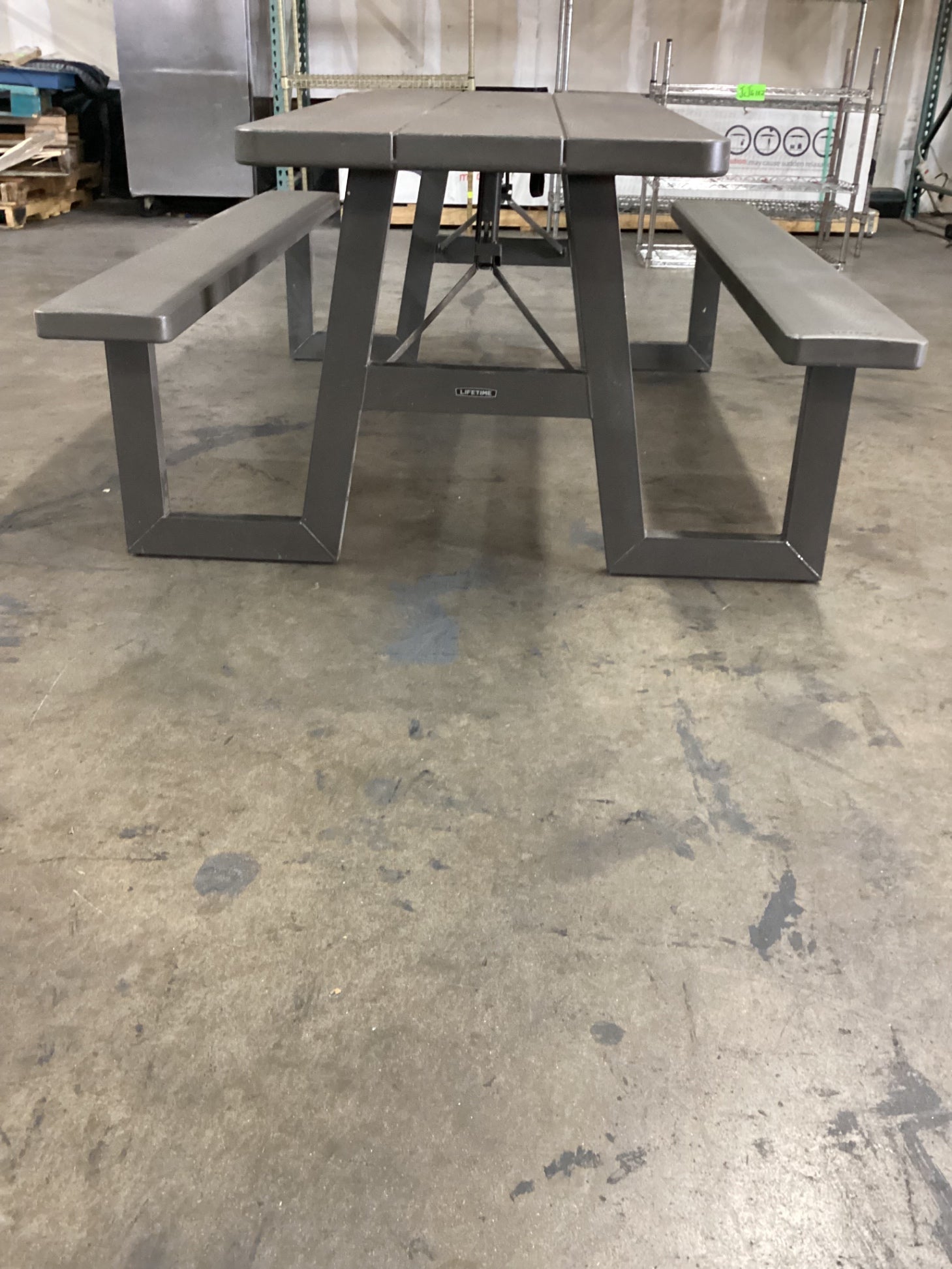 Lifetime 6-Foot W-Frame Folding Picnic Table