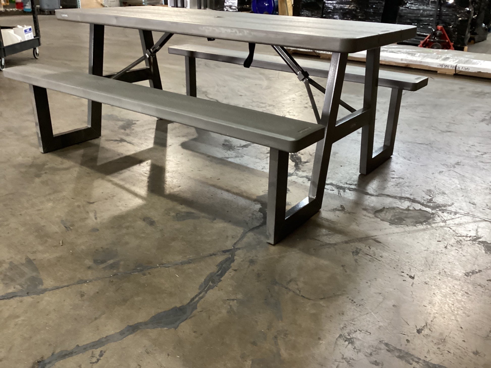 Lifetime 6-Foot W-Frame Folding Picnic Table