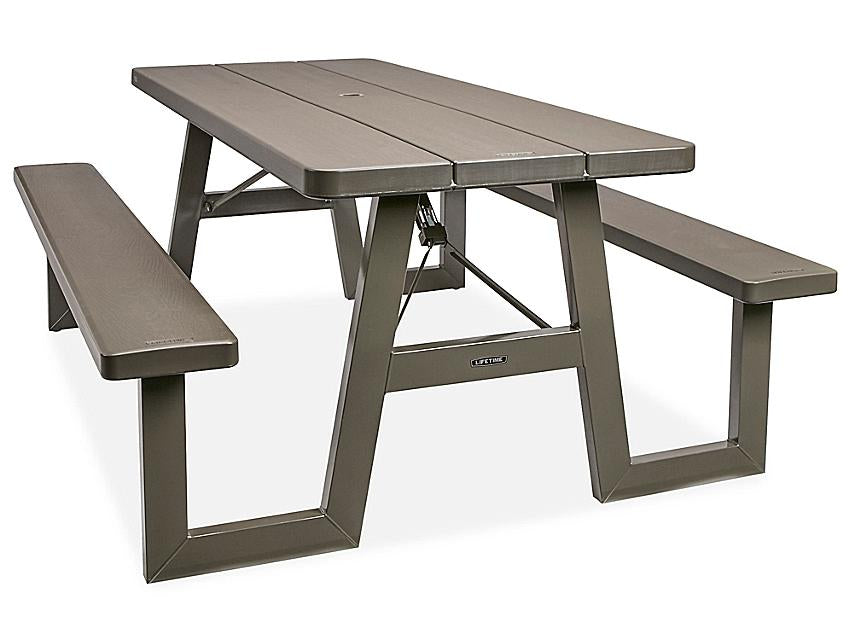 Lifetime 6-Foot W-Frame Folding Picnic Table