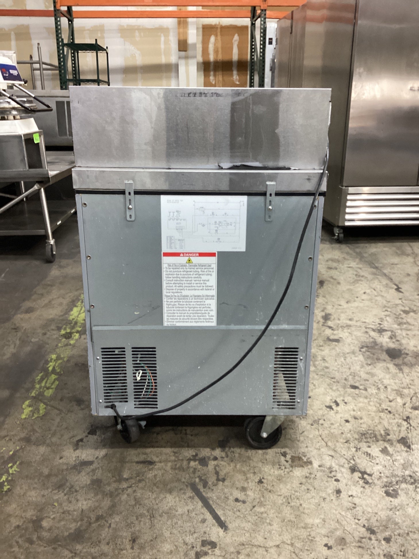 Hoshizaki SR27A-8 Refrigerator, Sandwich/Salad Prep Table