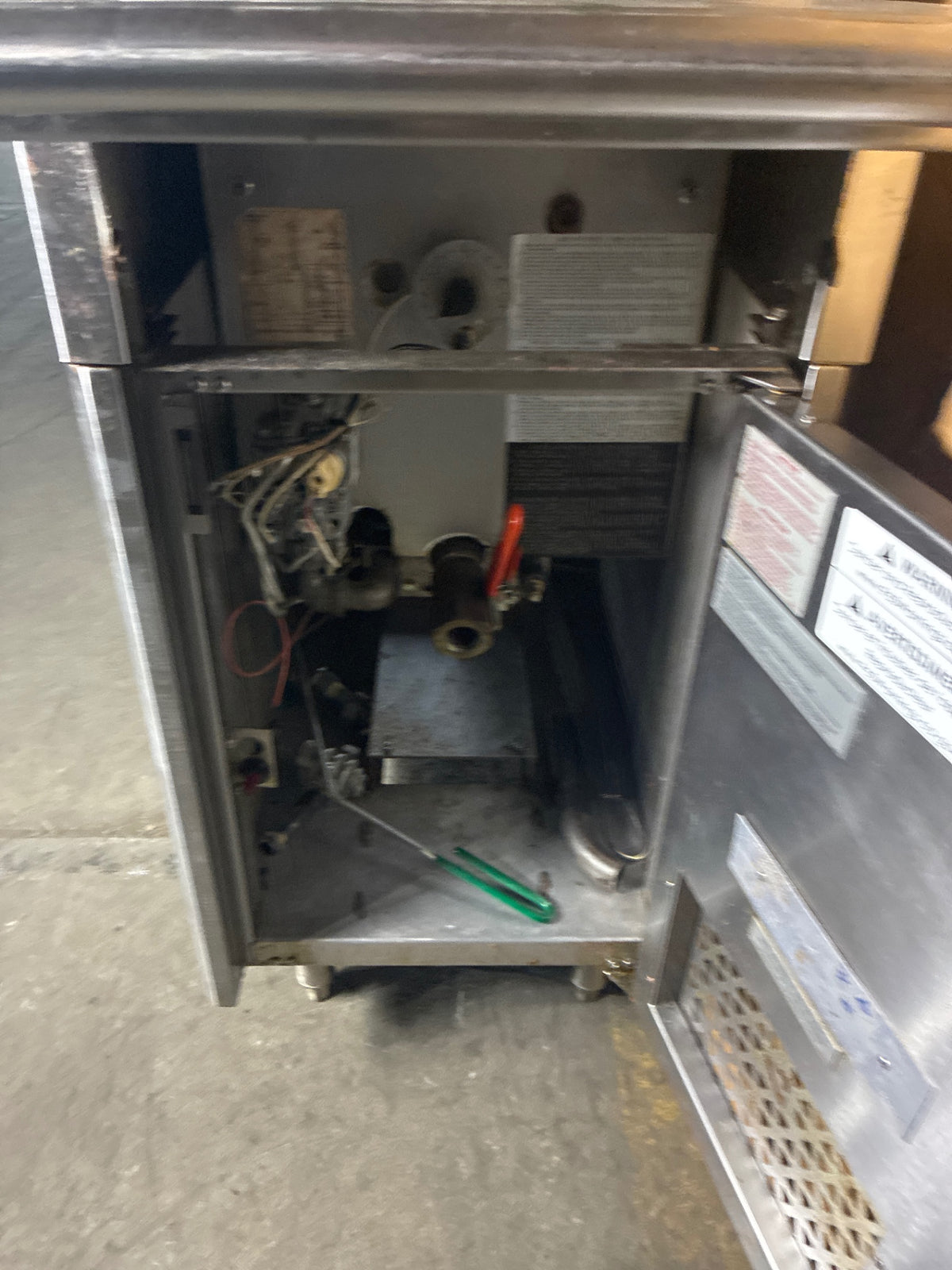 Garland C18-35F Deep Fryer With Vent, Single Vent, Stainless