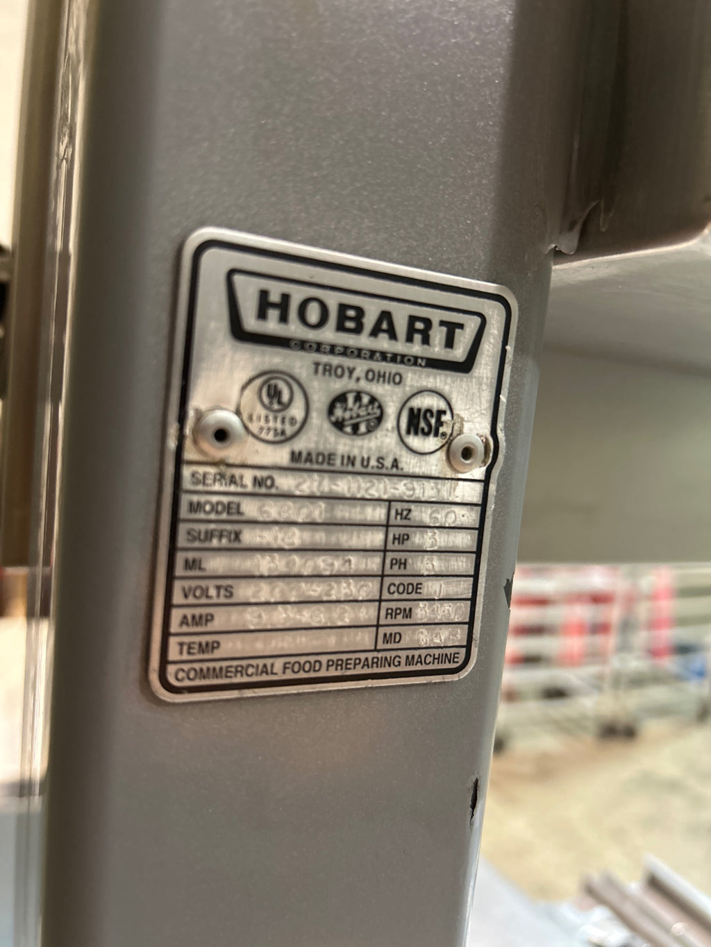 Hobart 6801 Meat Slicer